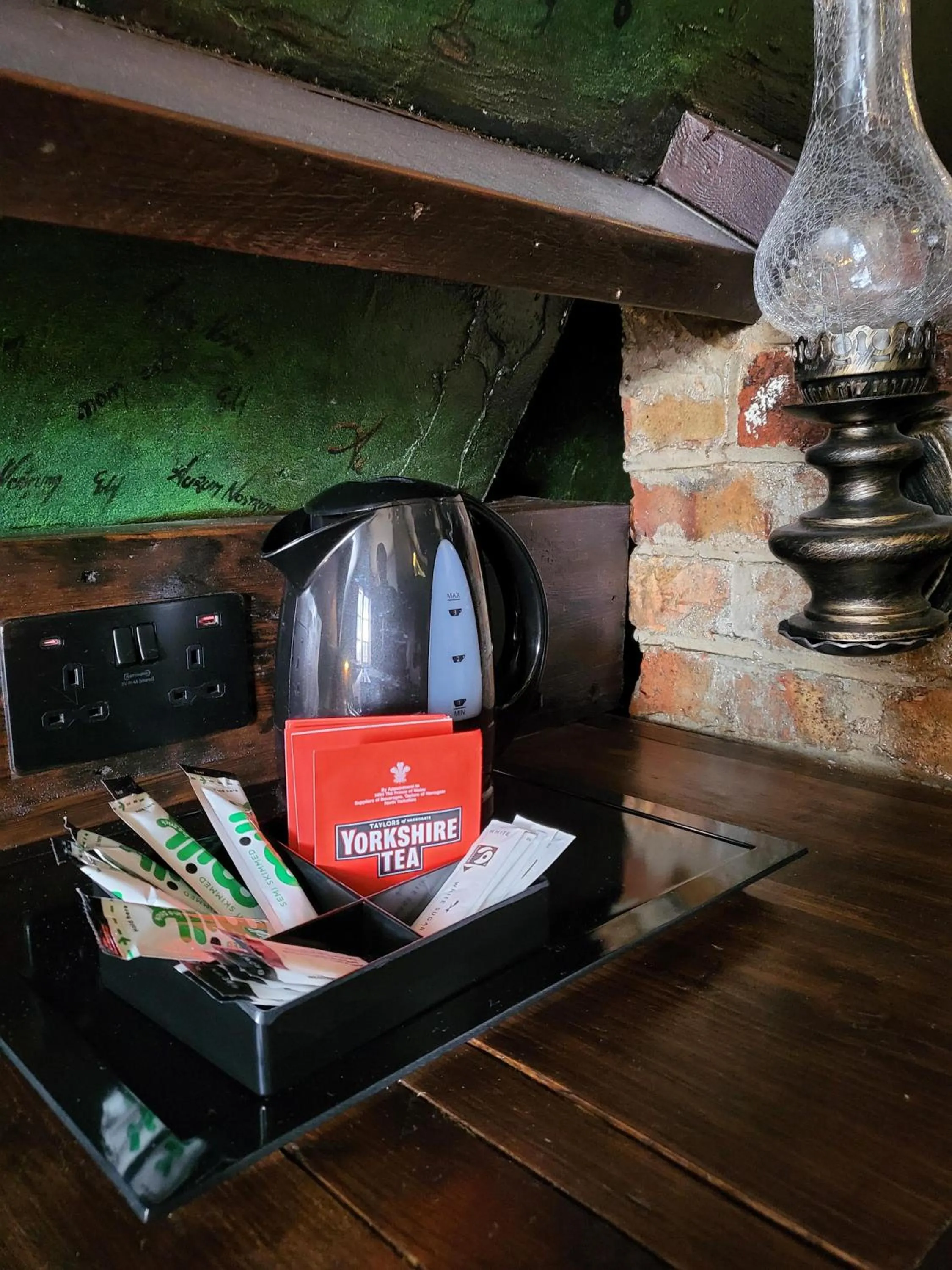 Bedroom in Hocus Pocus Tiny Hotel