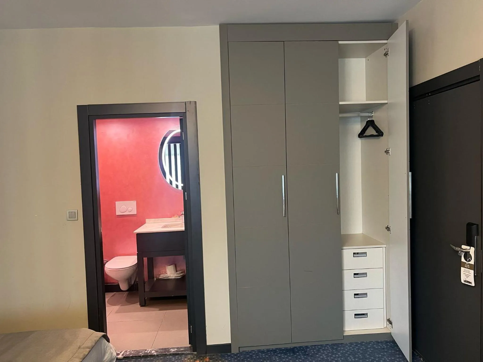 Bed in Acar Suite Hotel