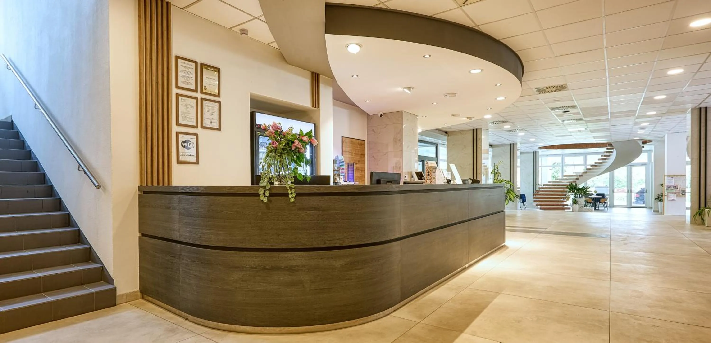 Lobby or reception in Hotel Szieszta
