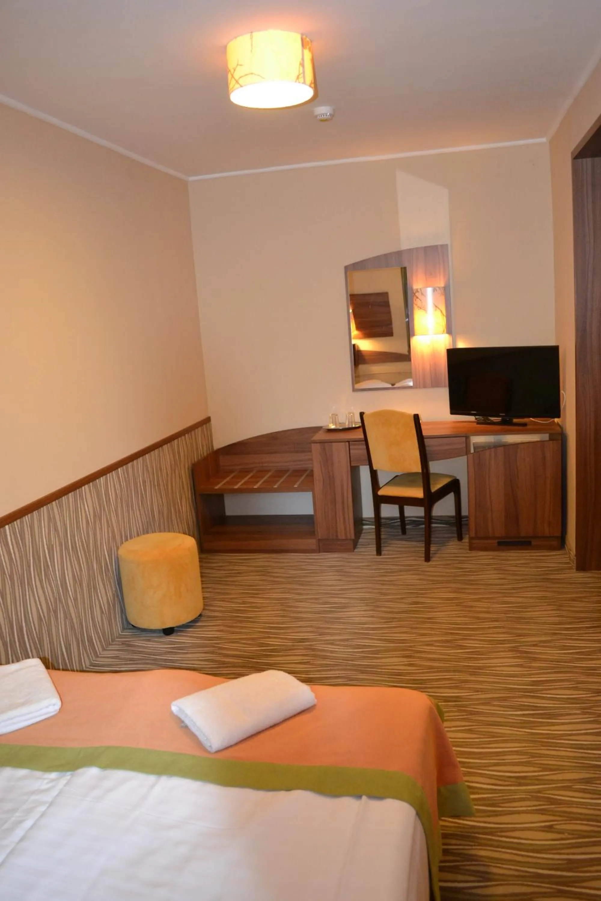 Bedroom, Bed in Park Hotel Gyula
