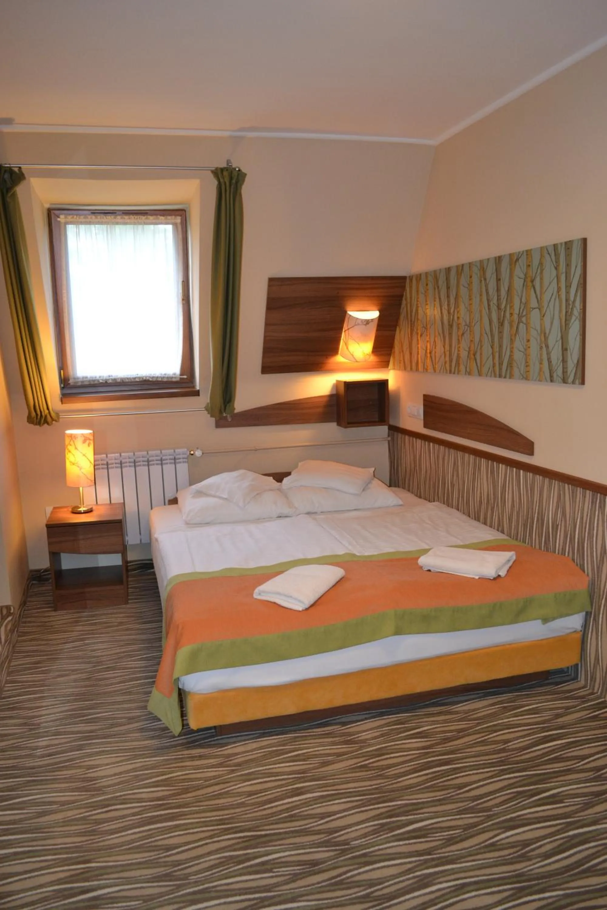 Bed in Park Hotel Gyula