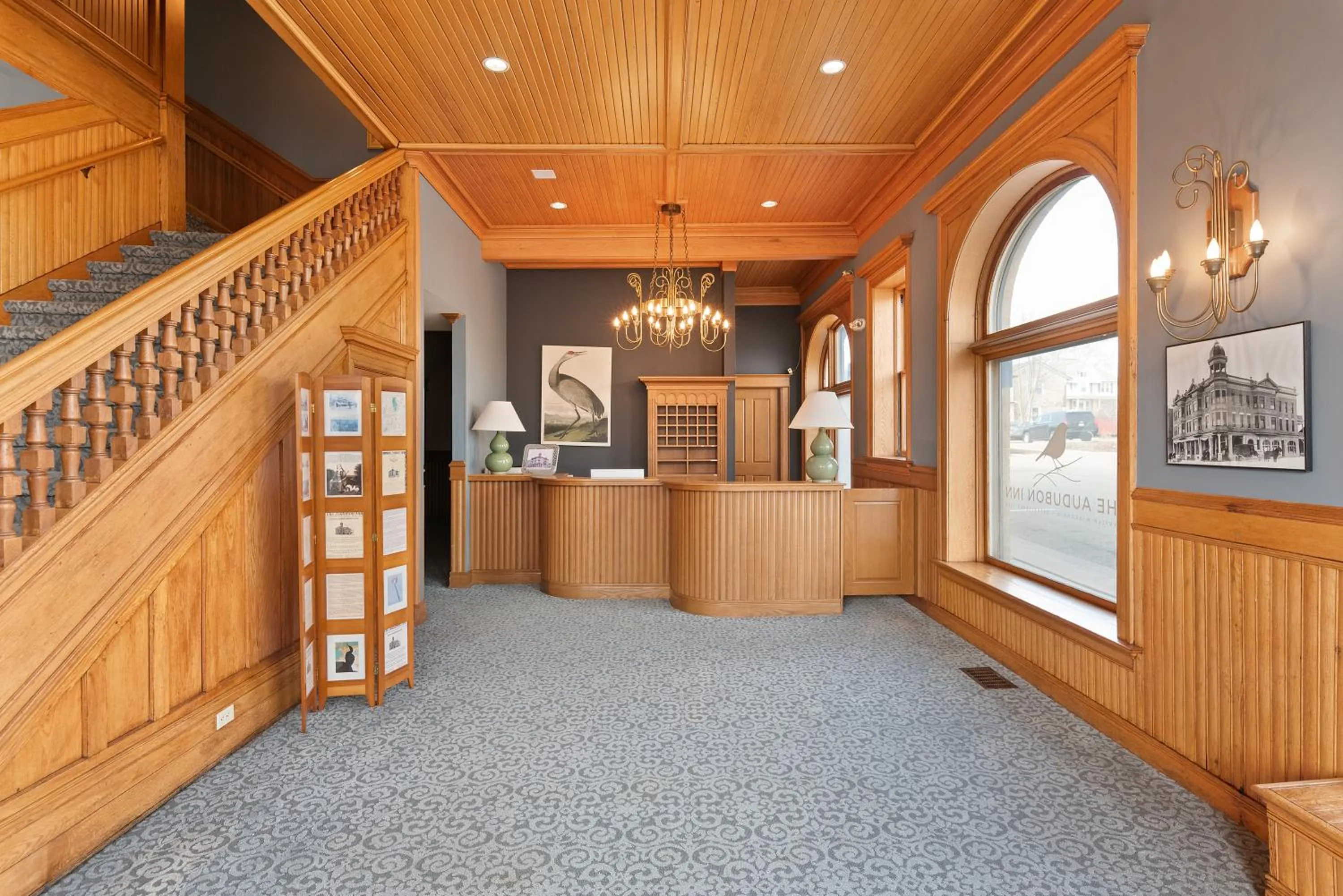 Lobby or reception in The Audubon Inn LLC