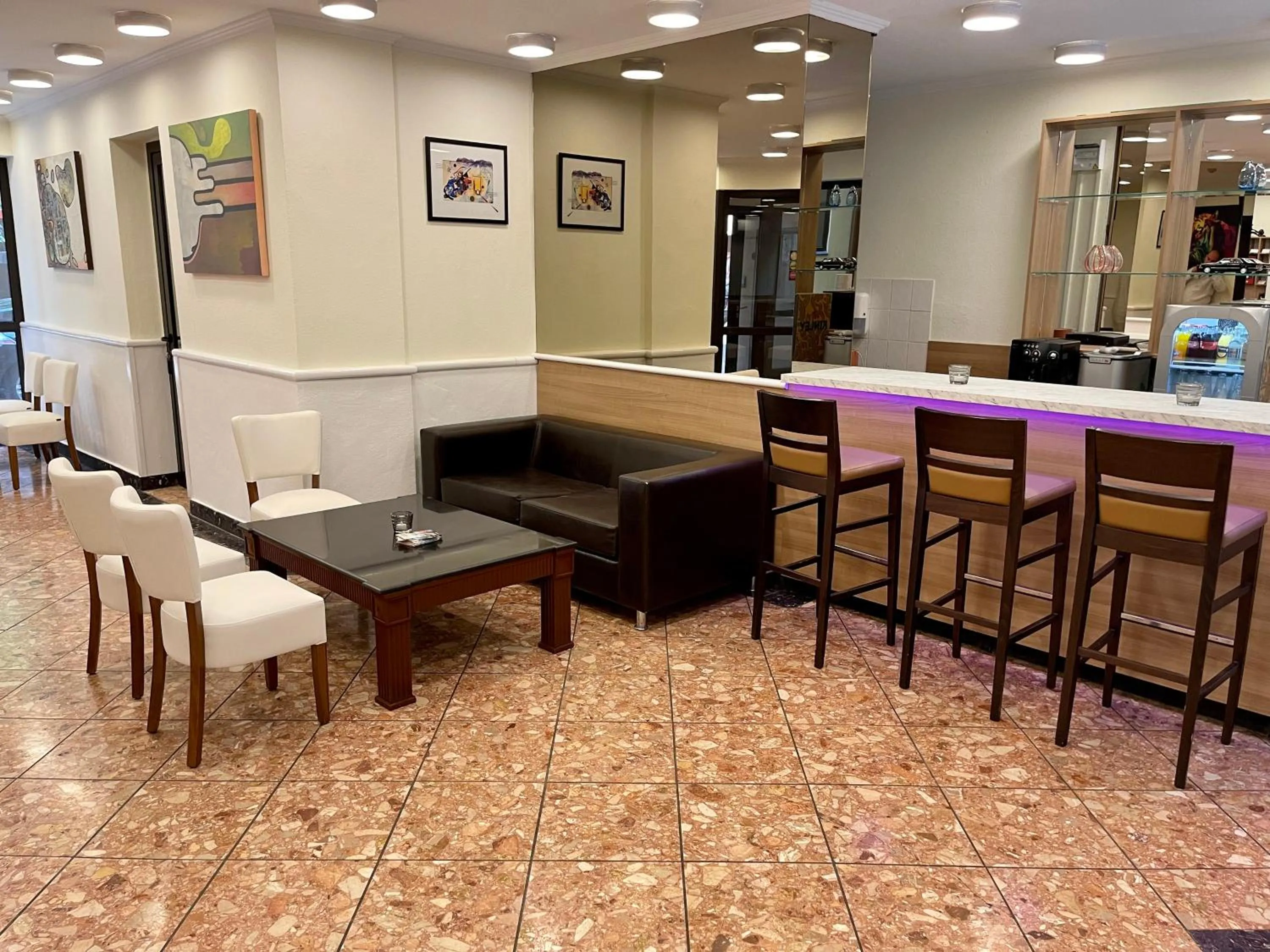 Lobby or reception in Thomas Hotel Budapest