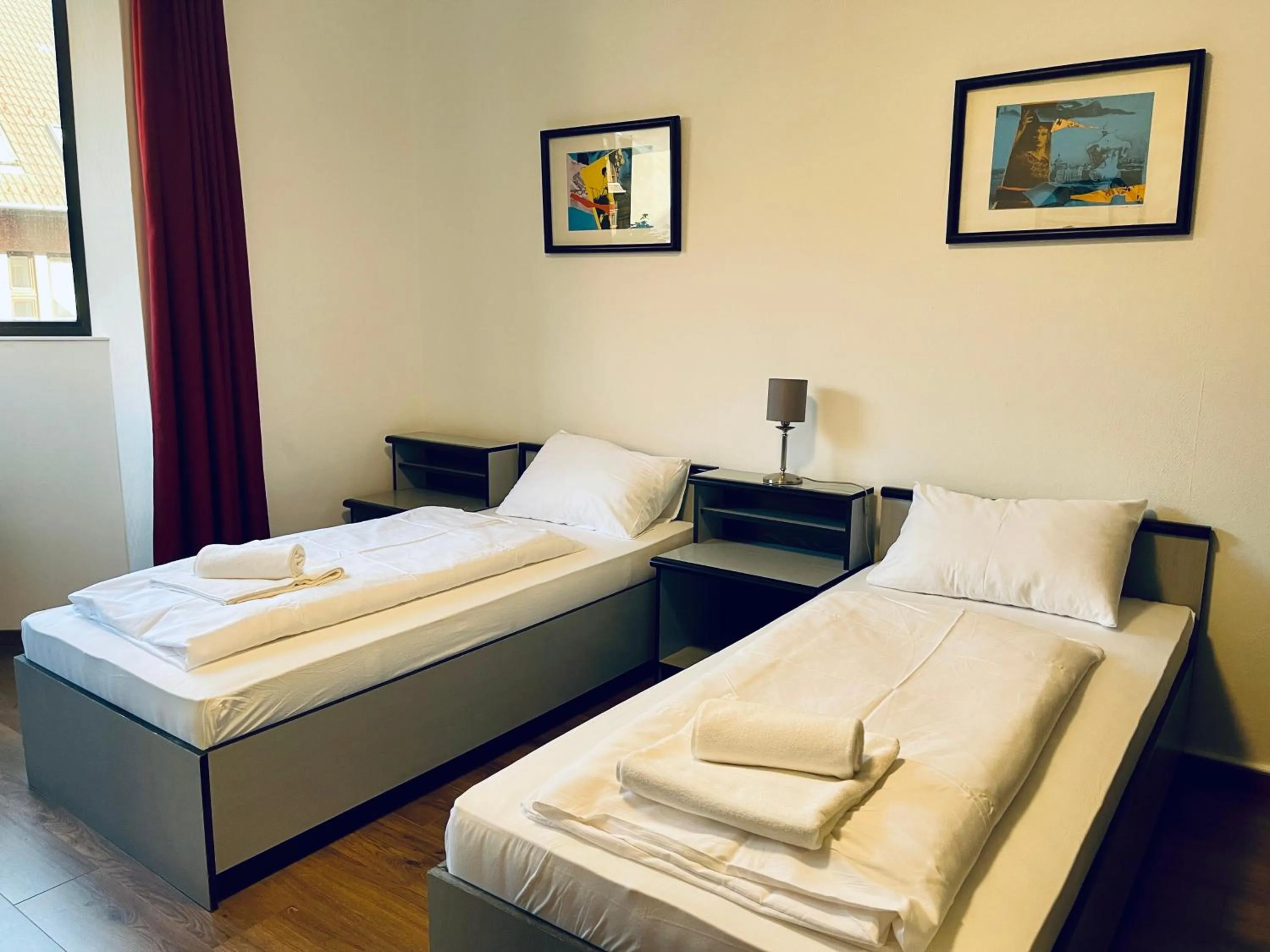 Bedroom in Thomas Hotel Budapest