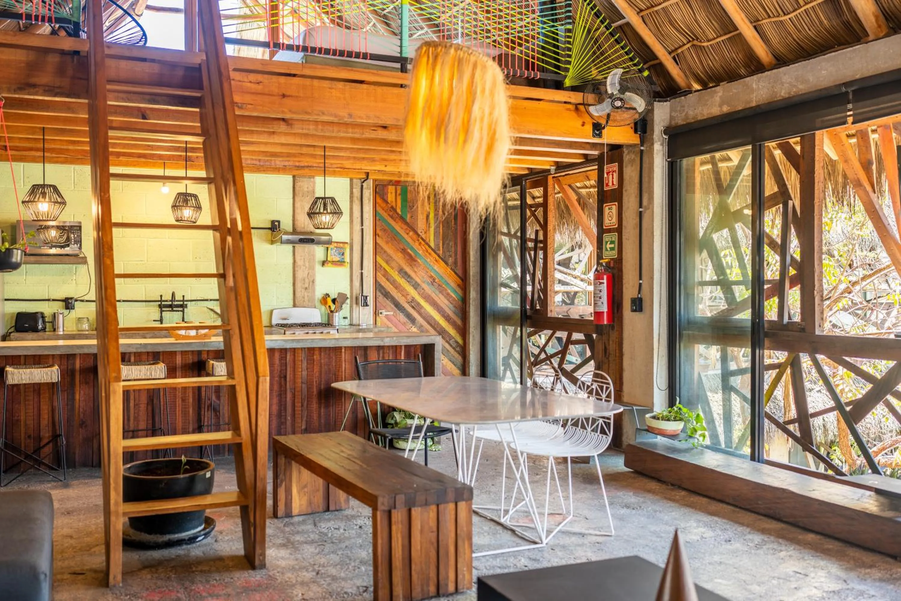 Living room in Papelillo Lofts