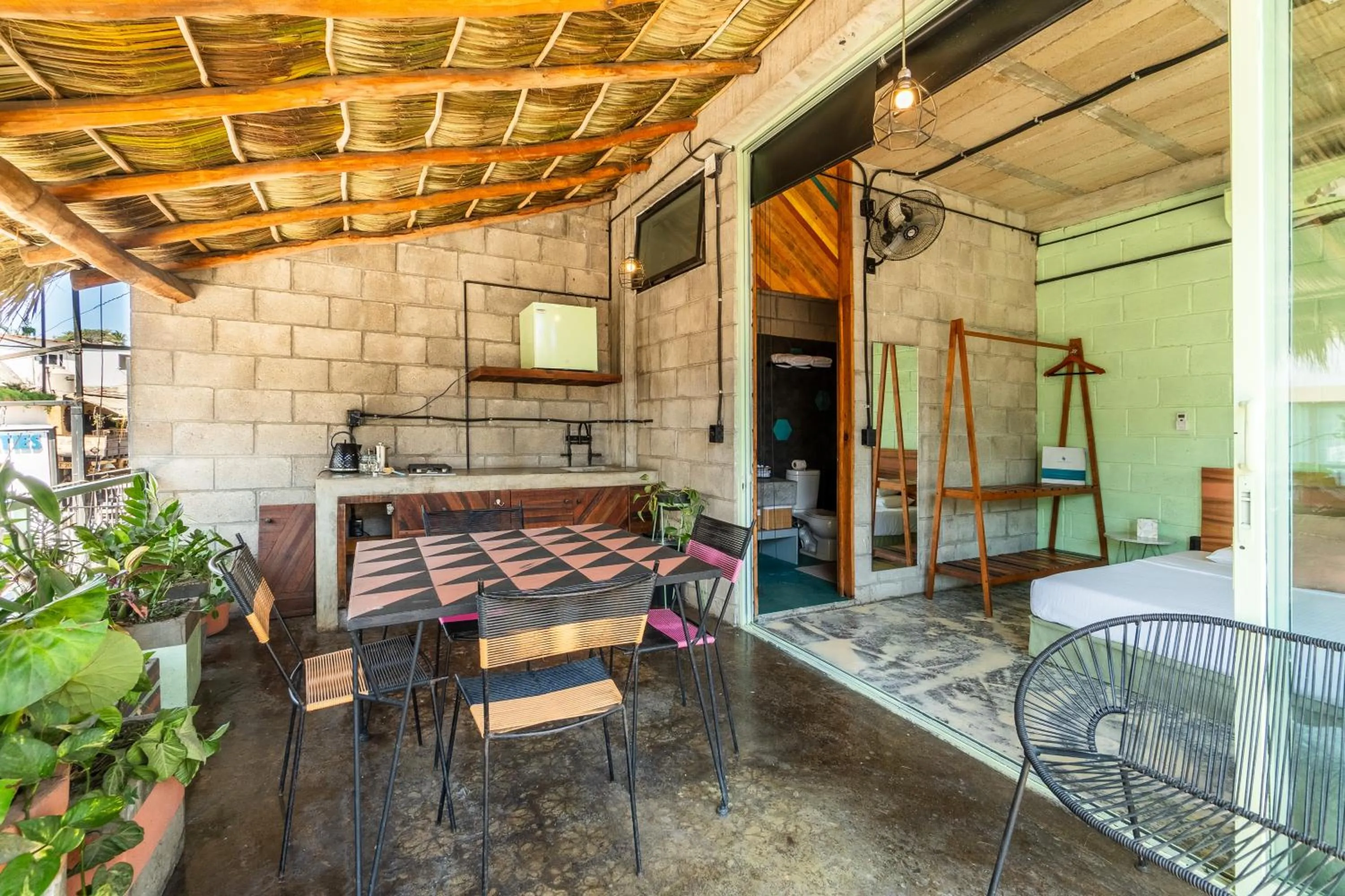 Living room in Papelillo Lofts