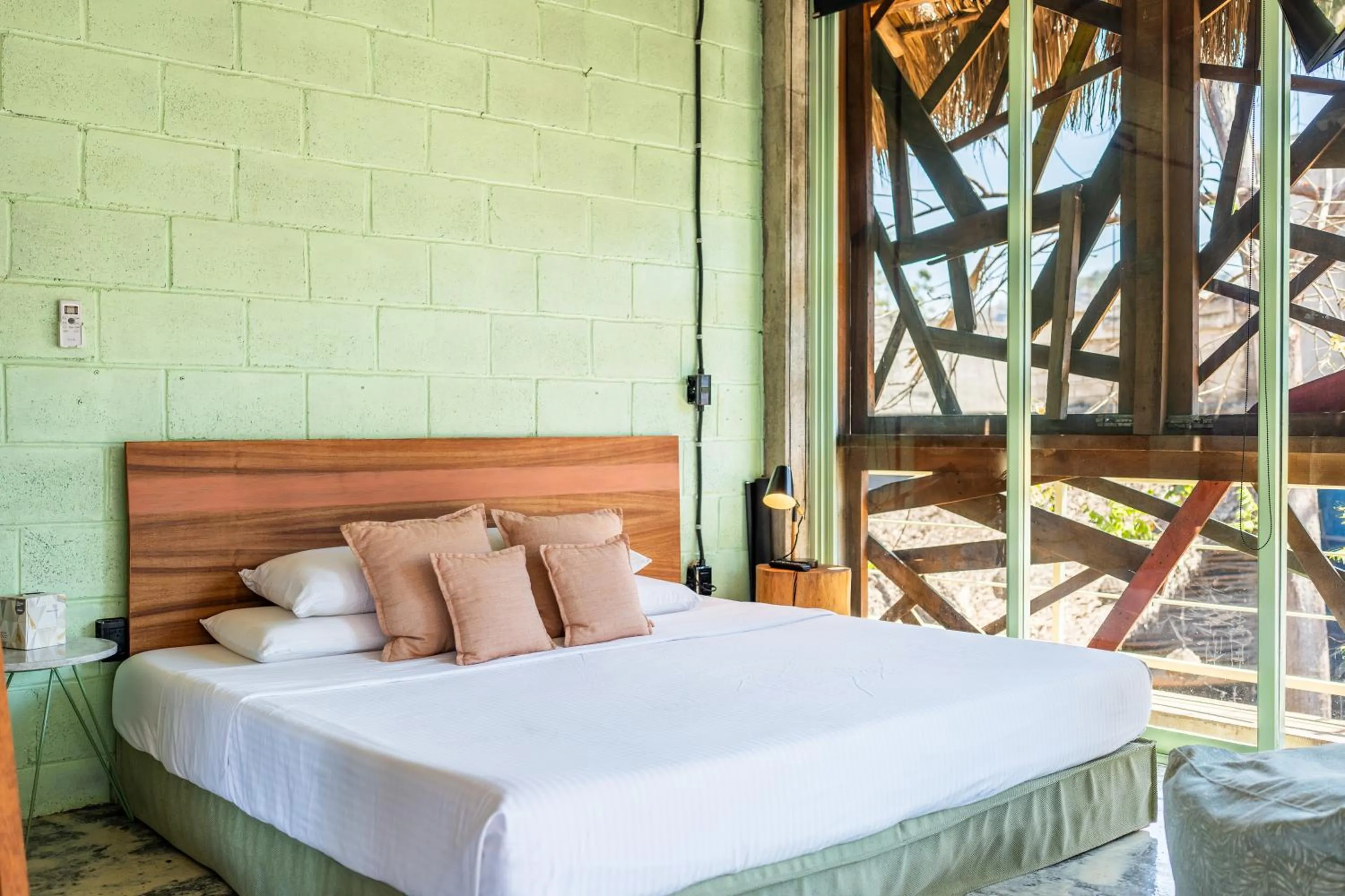 Bed in Papelillo Lofts