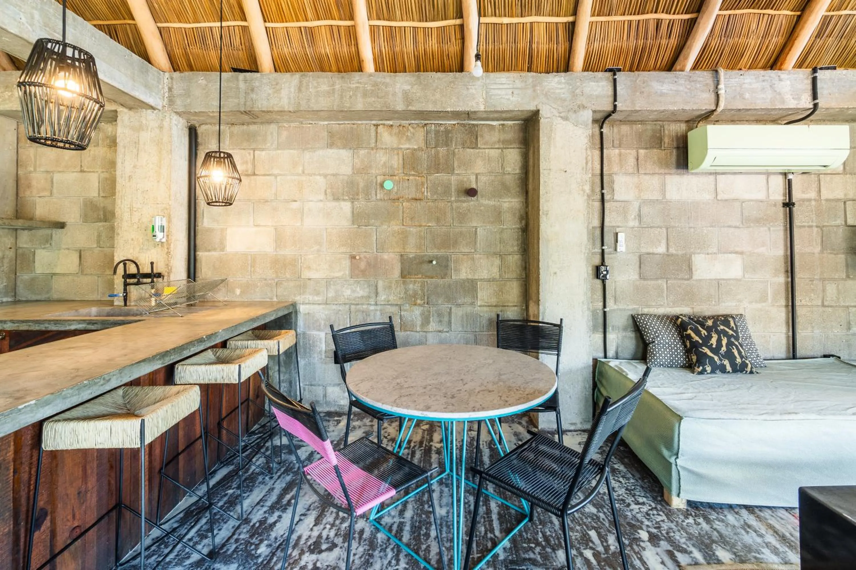 Living room in Papelillo Lofts