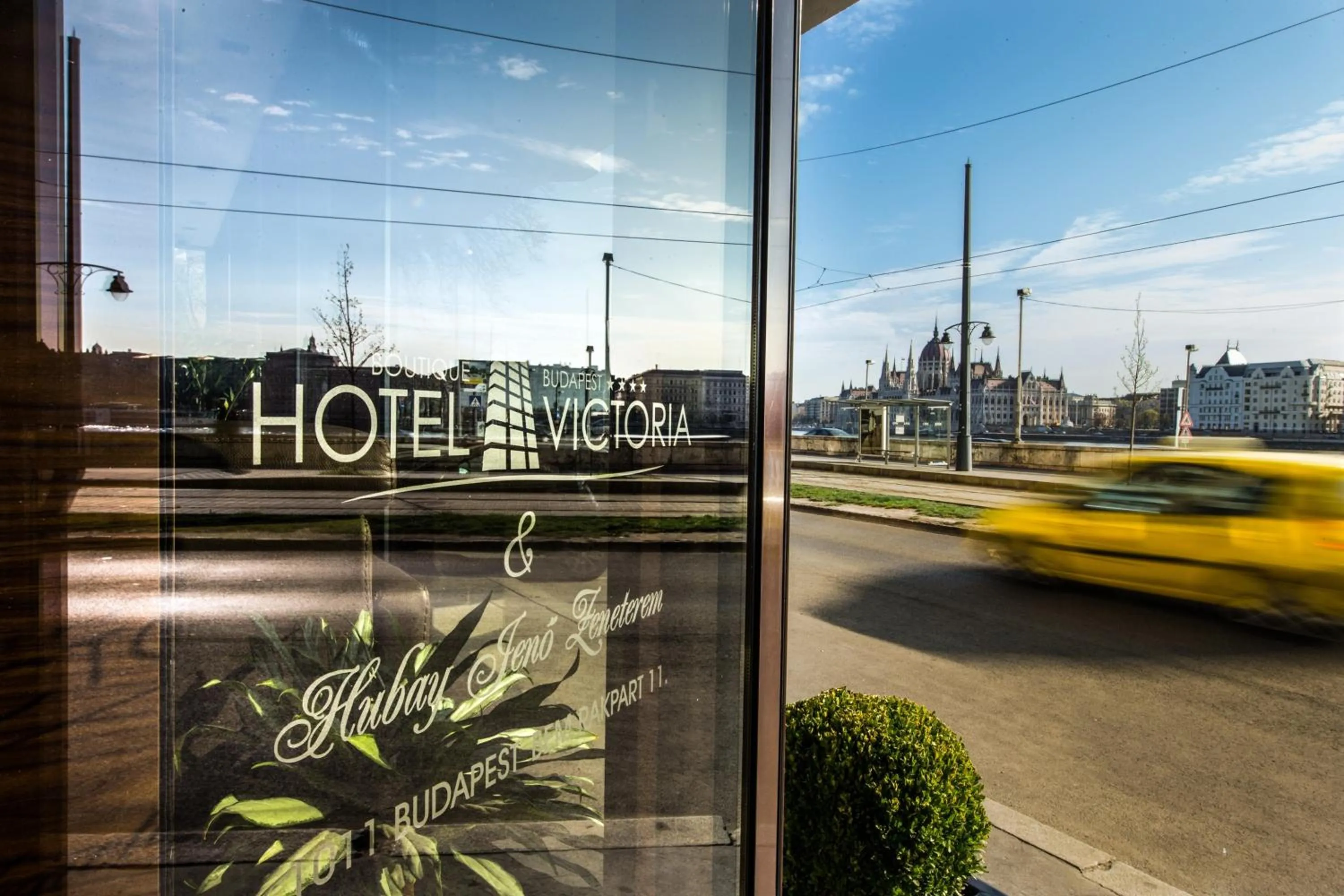 City view in Boutique Hotel Victoria Budapest