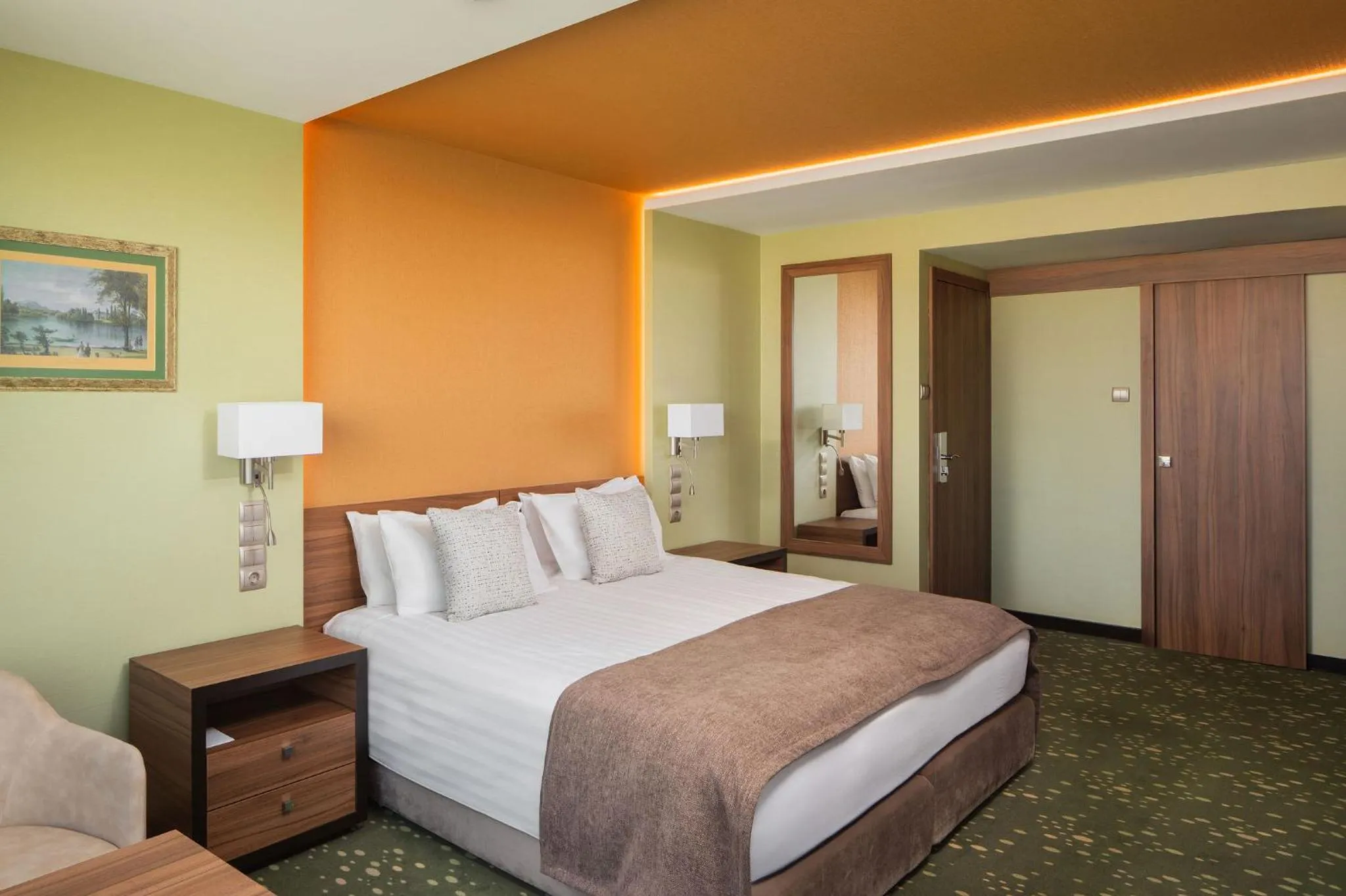 Bed in Boutique Hotel Victoria Budapest