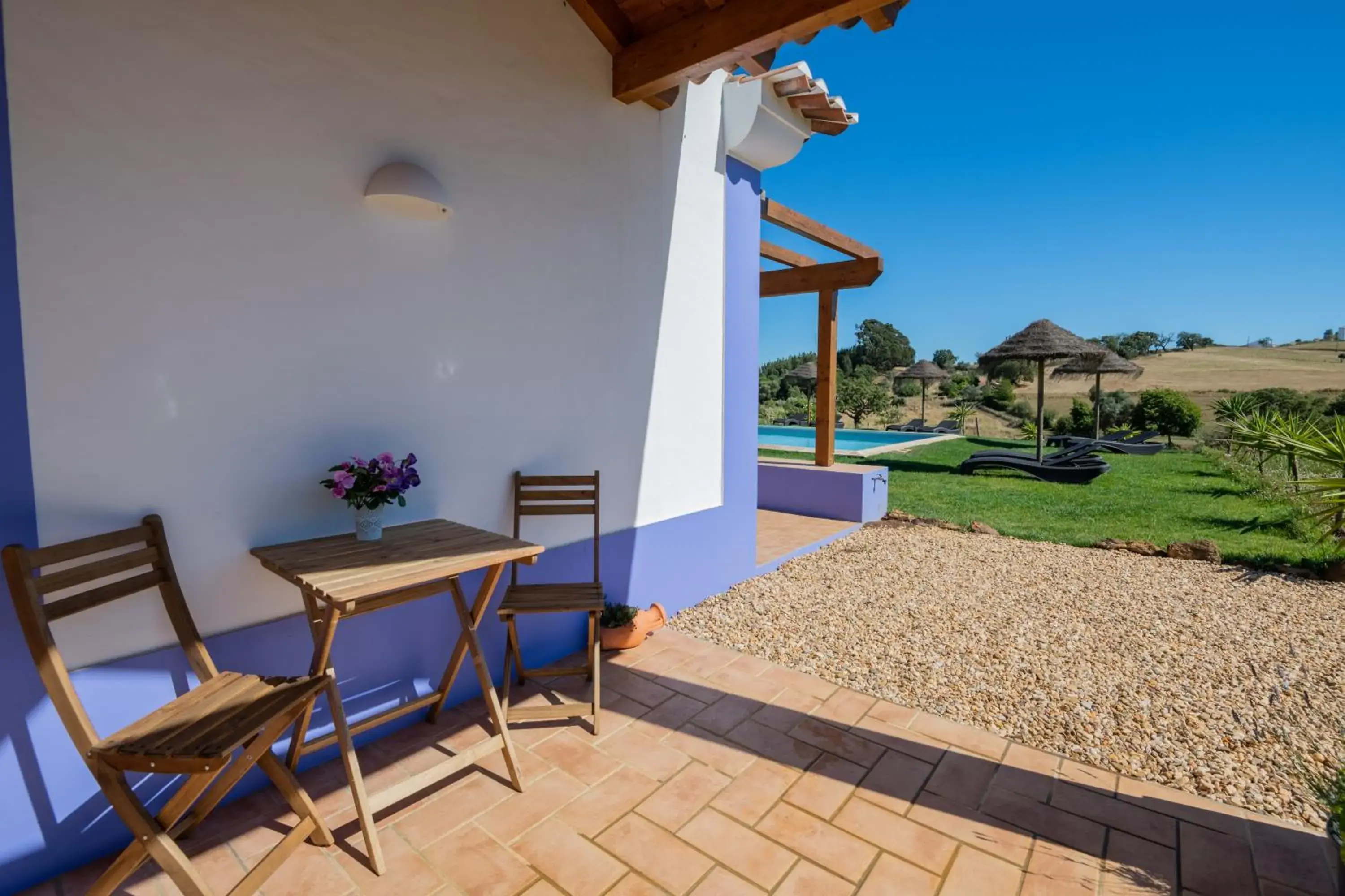 Queen Room with Pool View in Ares do Monte - Turismo Rural Queen Room with Pool View in Ares do Monte - Turismo Rural