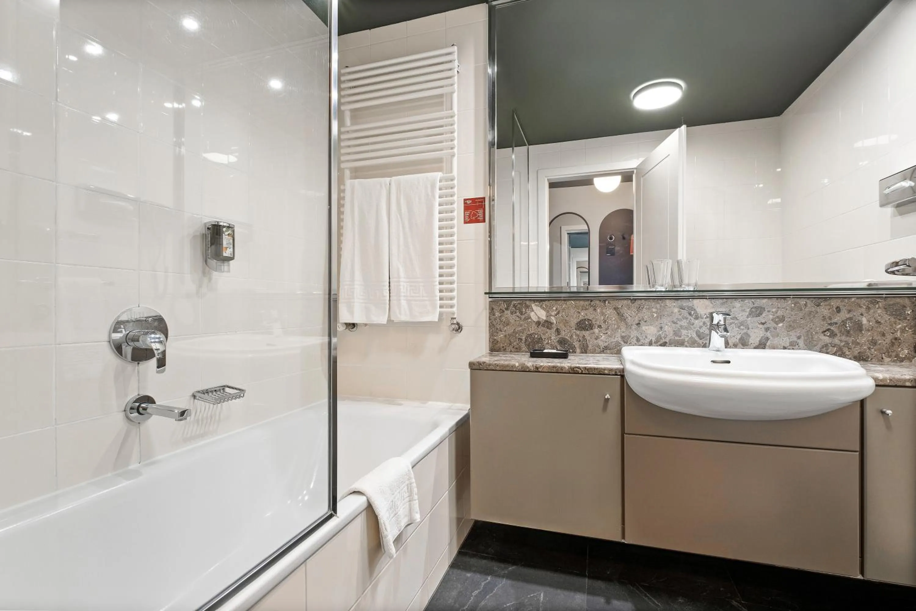 Bathroom in Adina Apartment Hotel Budapest