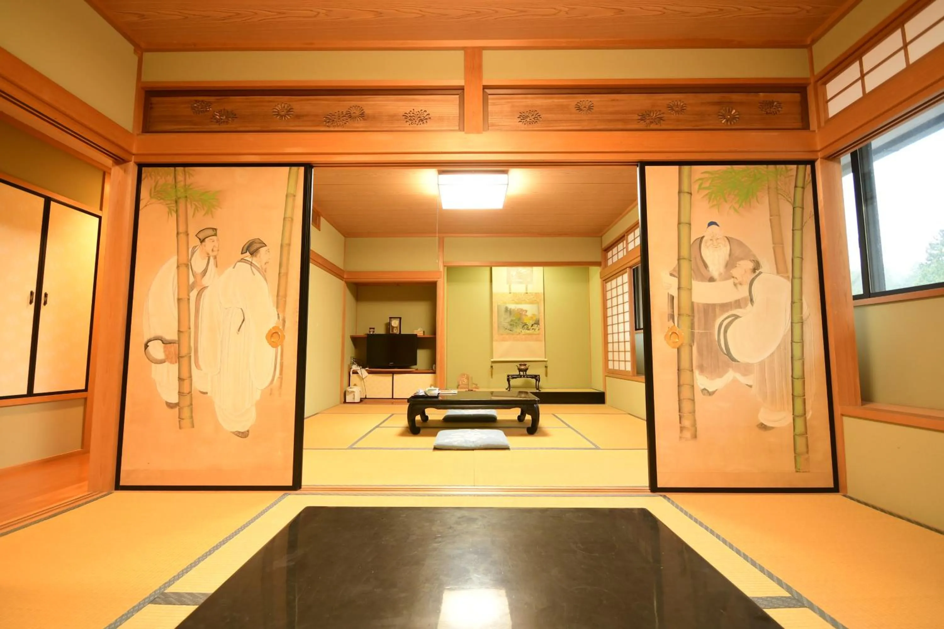 Photo of the whole room in Koyasan Shukubo Fugenin