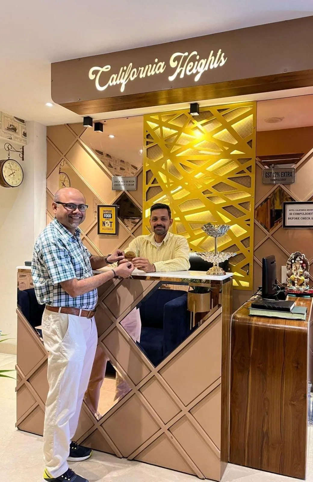 People in Hotel California Heights