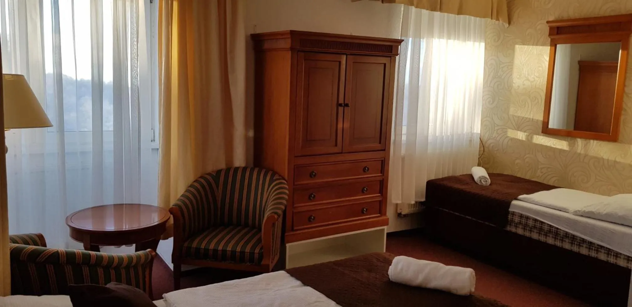 Photo of the whole room, Bed in Hotel Pomezí