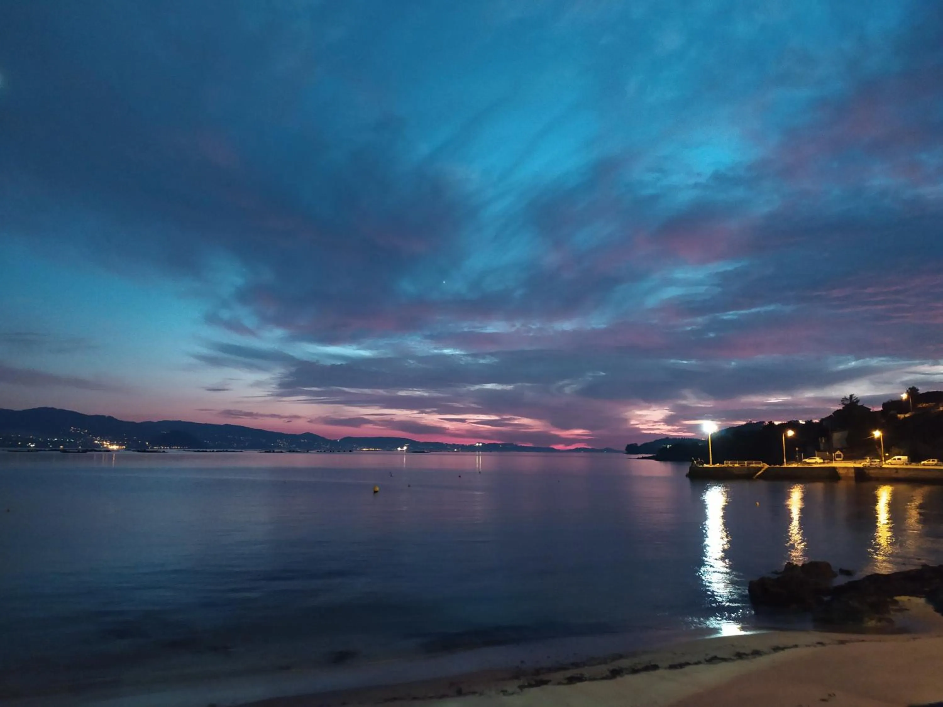 Sunset in HOTEL MAREA