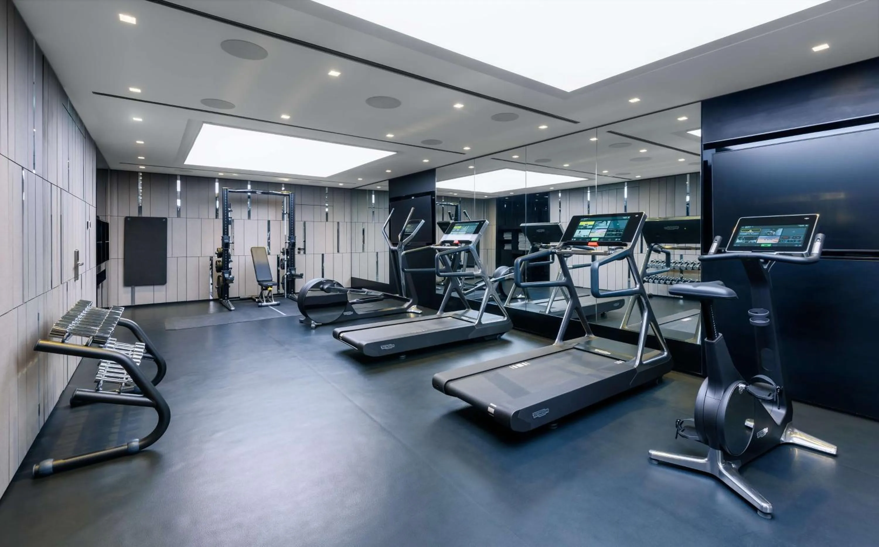 Fitness centre/facilities in Park Plaza Budapest