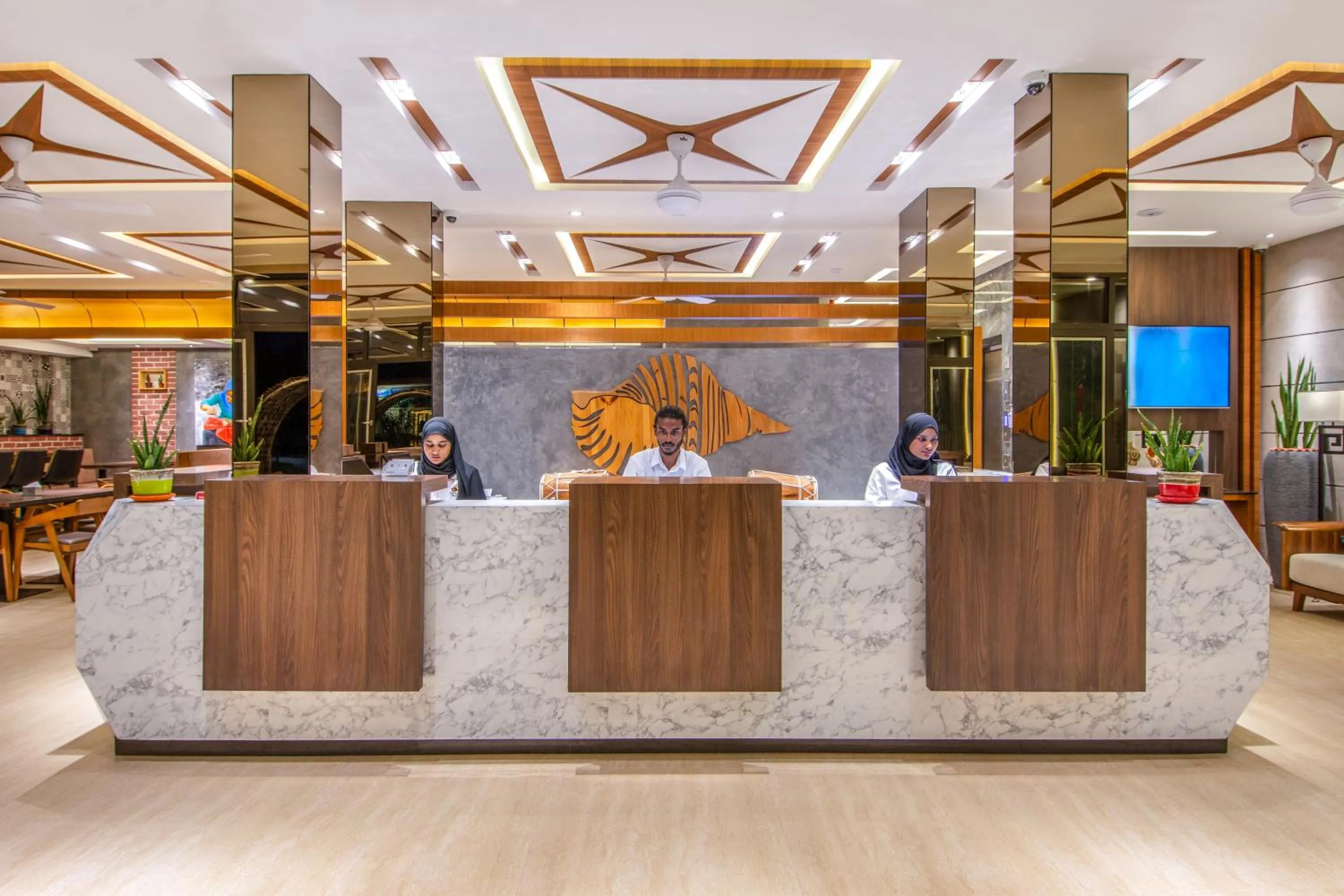 Lobby or reception in Triton Prestige Seaview and Spa