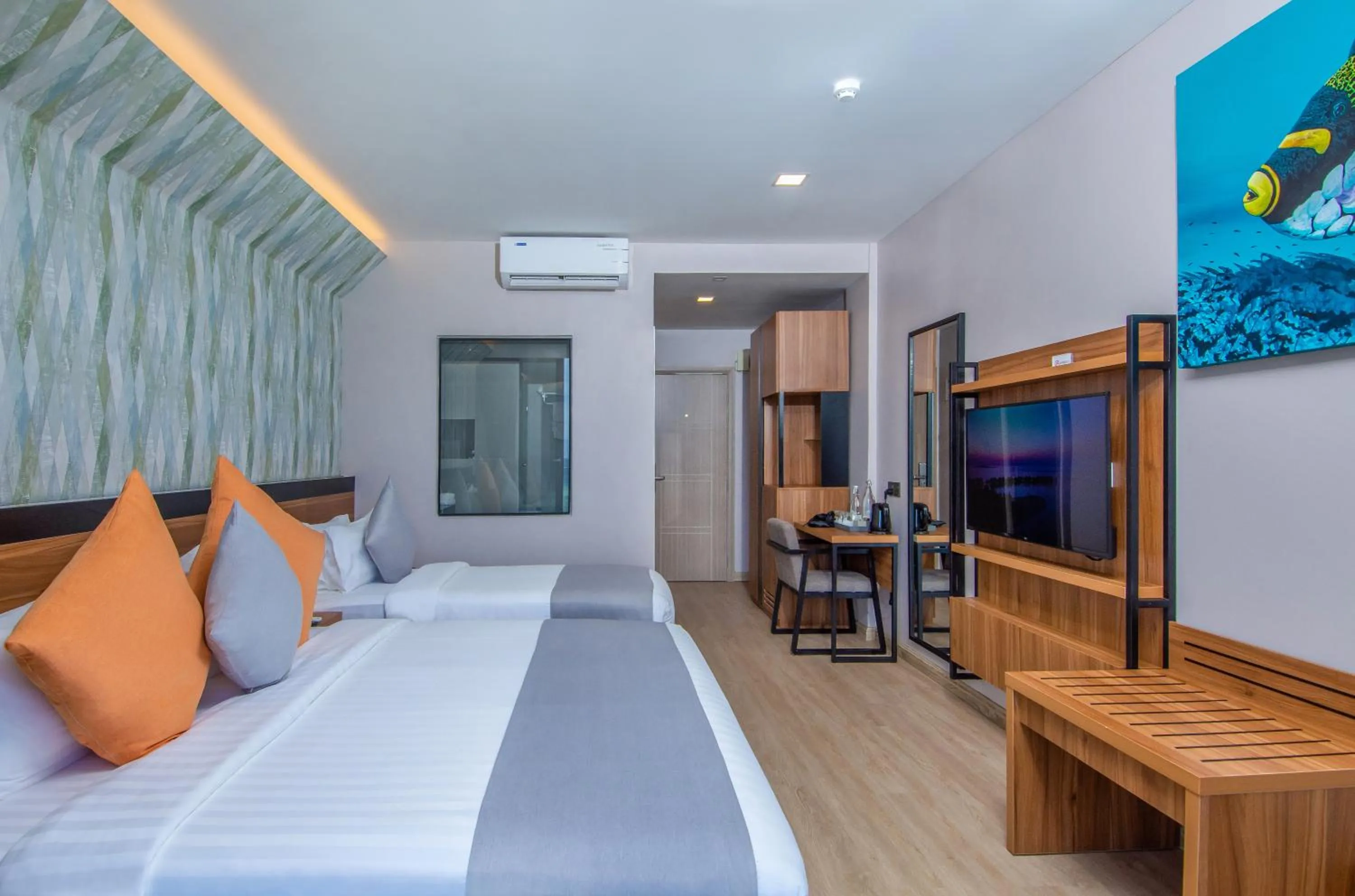 Bedroom, Bed in Triton Prestige Seaview and Spa
