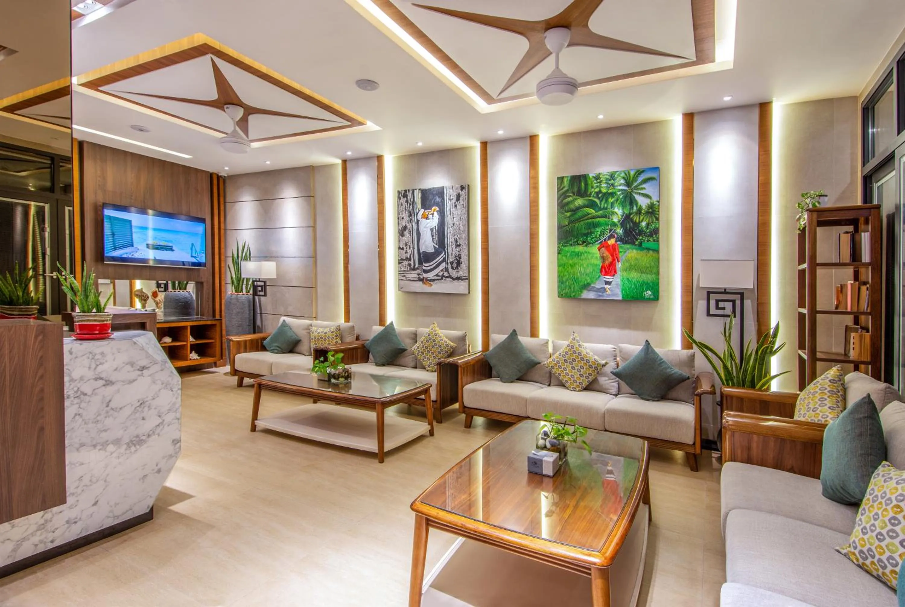 Lobby or reception in Triton Prestige Seaview and Spa