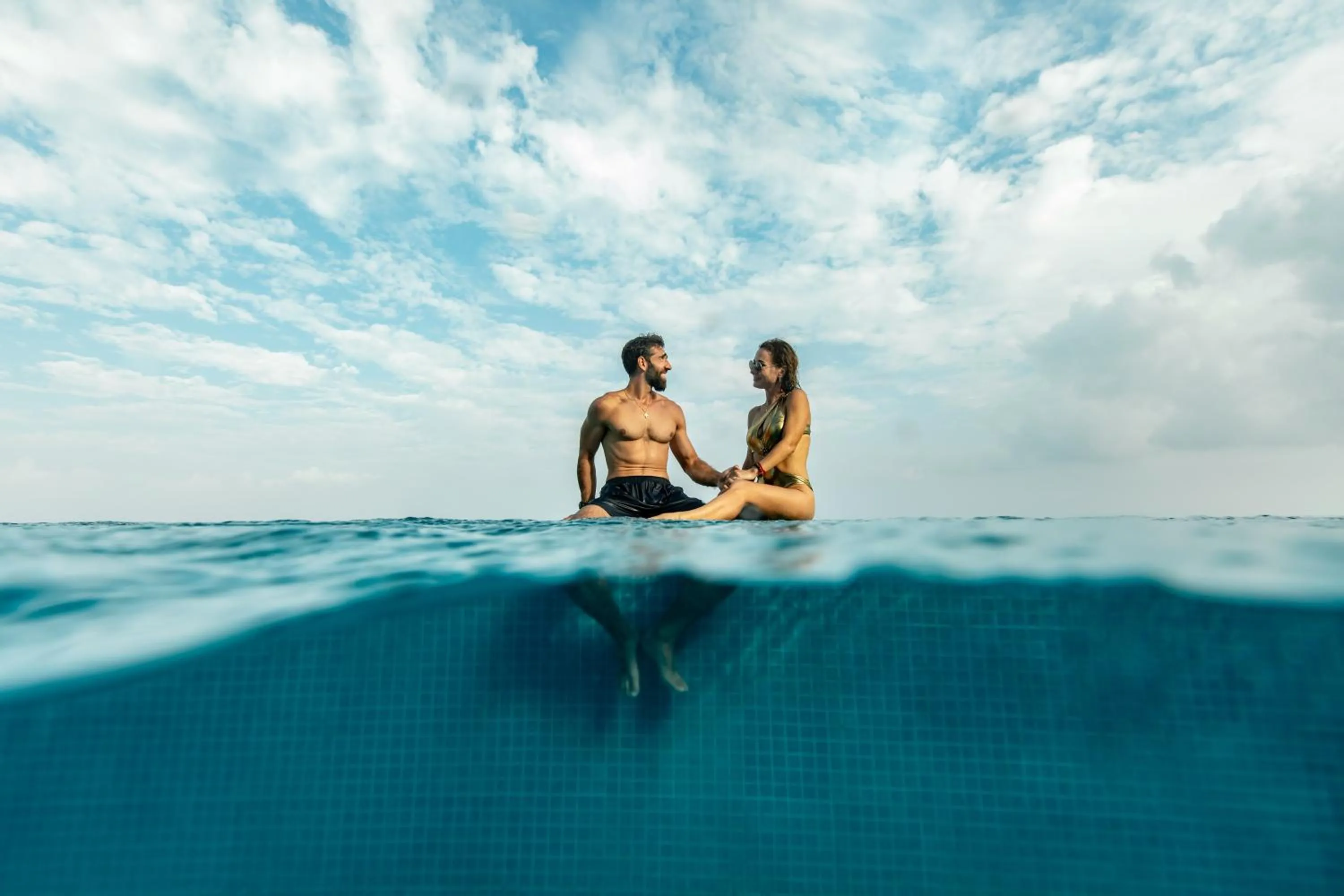 Swimming pool in Triton Prestige Seaview and Spa