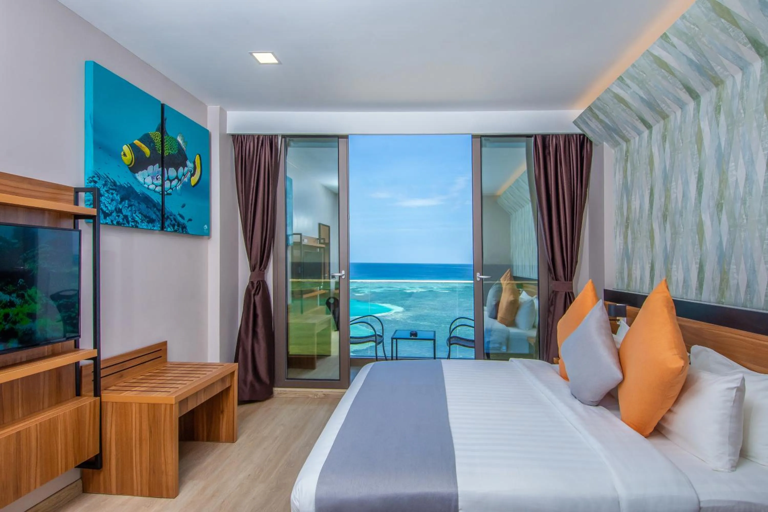 Bedroom, Bed in Triton Prestige Seaview and Spa