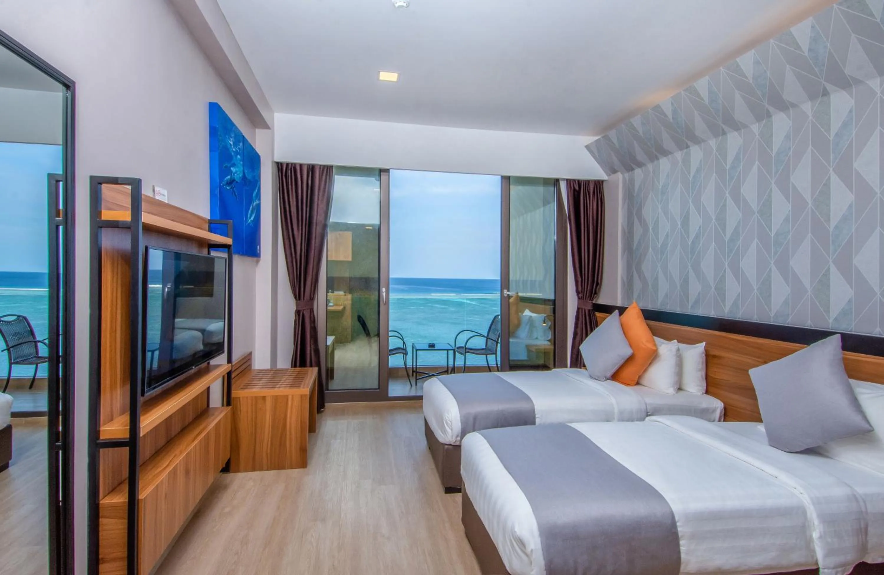 Bedroom, Bed in Triton Prestige Seaview and Spa