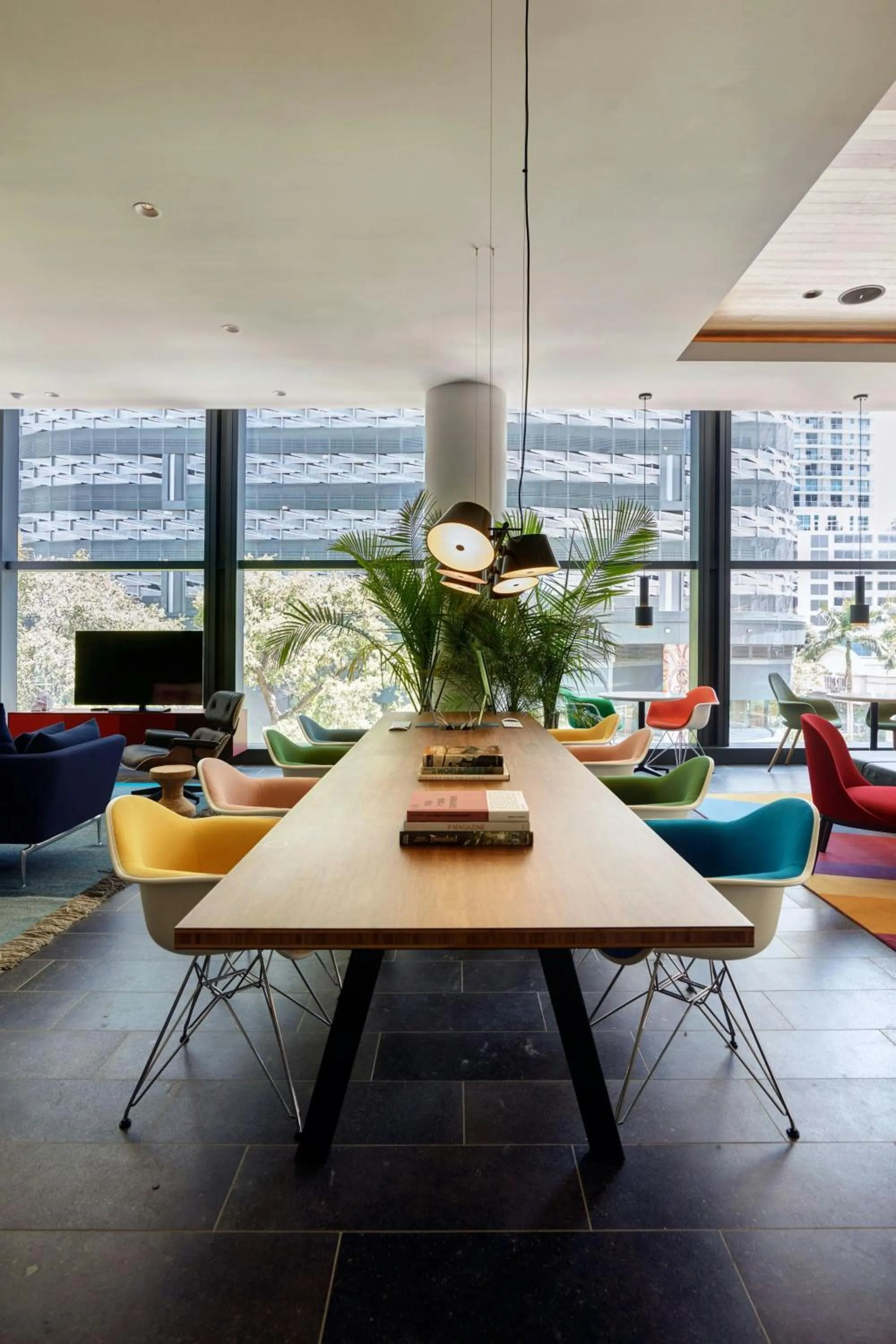 Lobby or reception in citizenM Miami Brickell