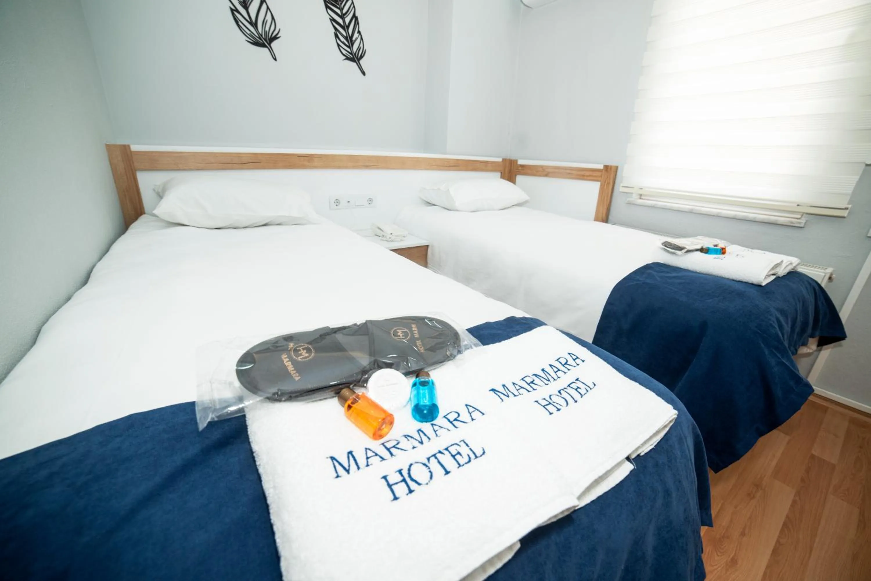 Bed in HOTEL MARMARA