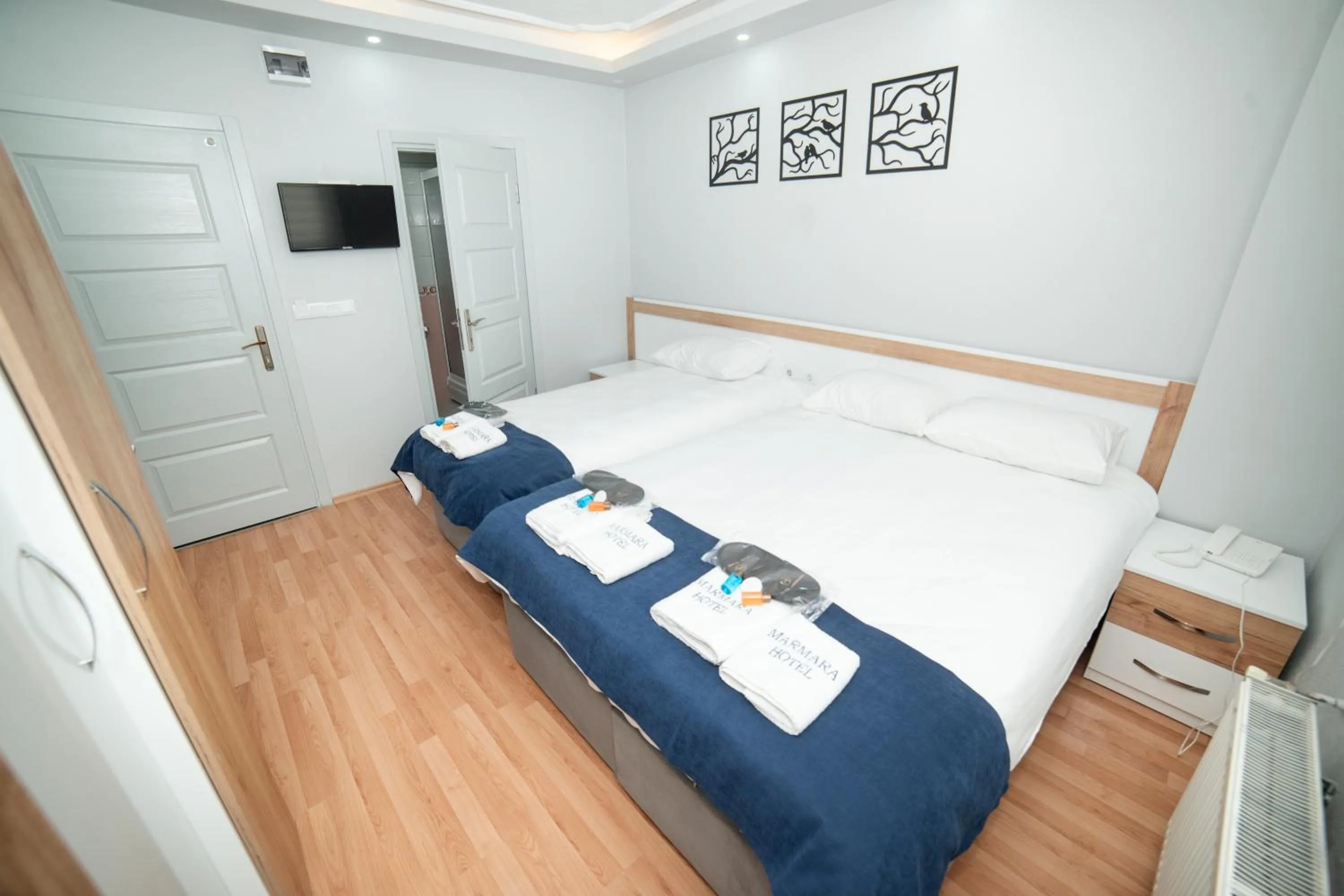 Bed in HOTEL MARMARA