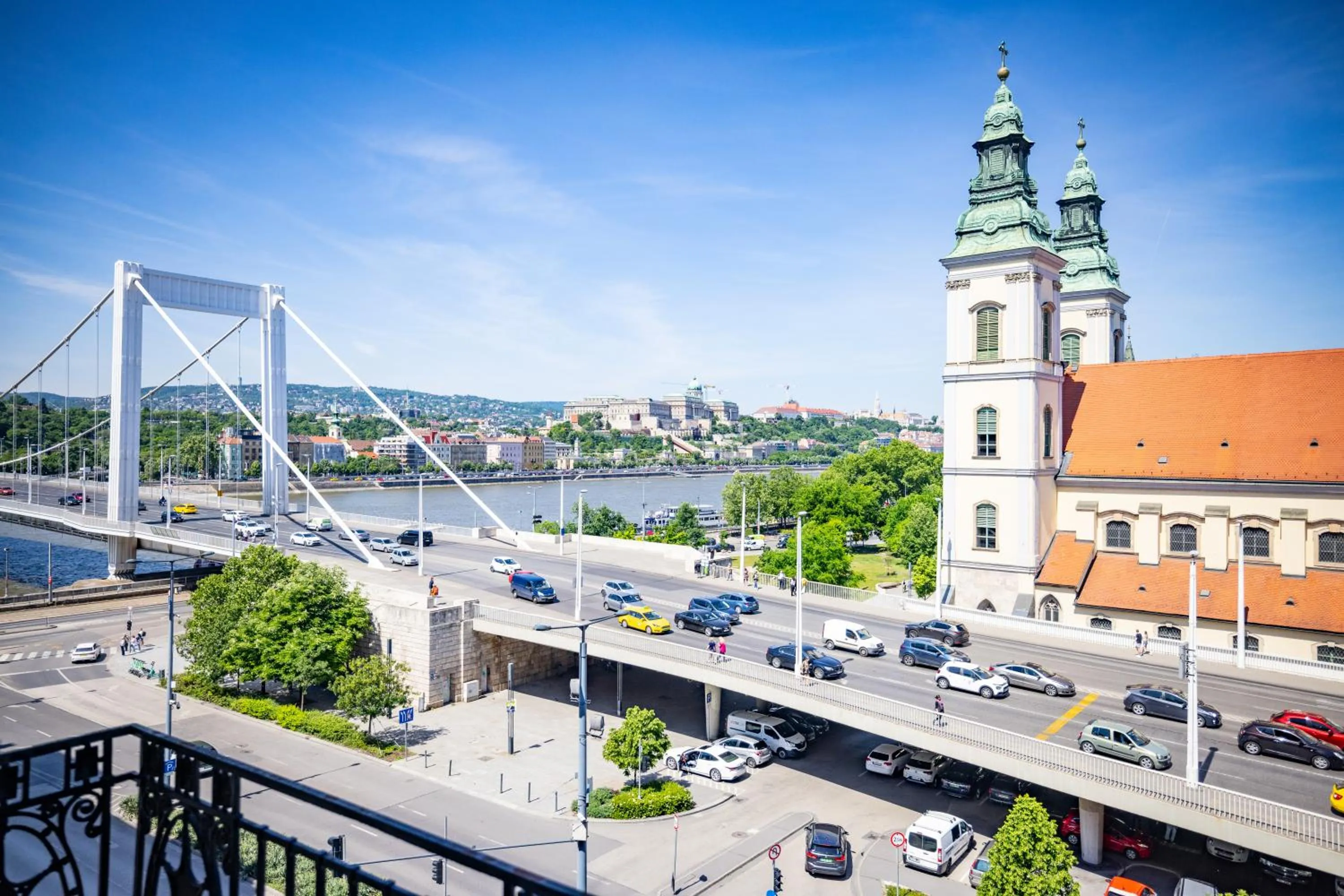 View (from property/room) in City Hotel Matyas