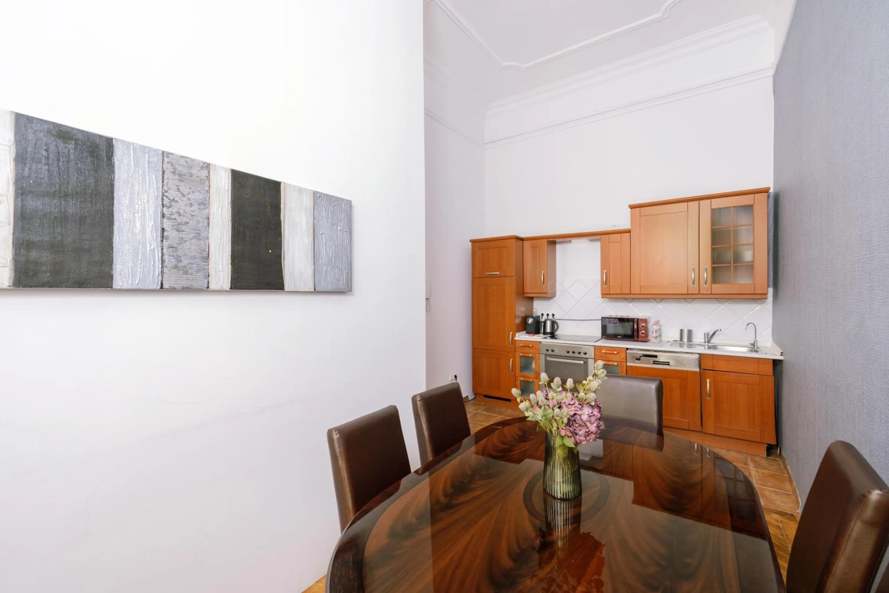 Dining area in City Hotel Matyas