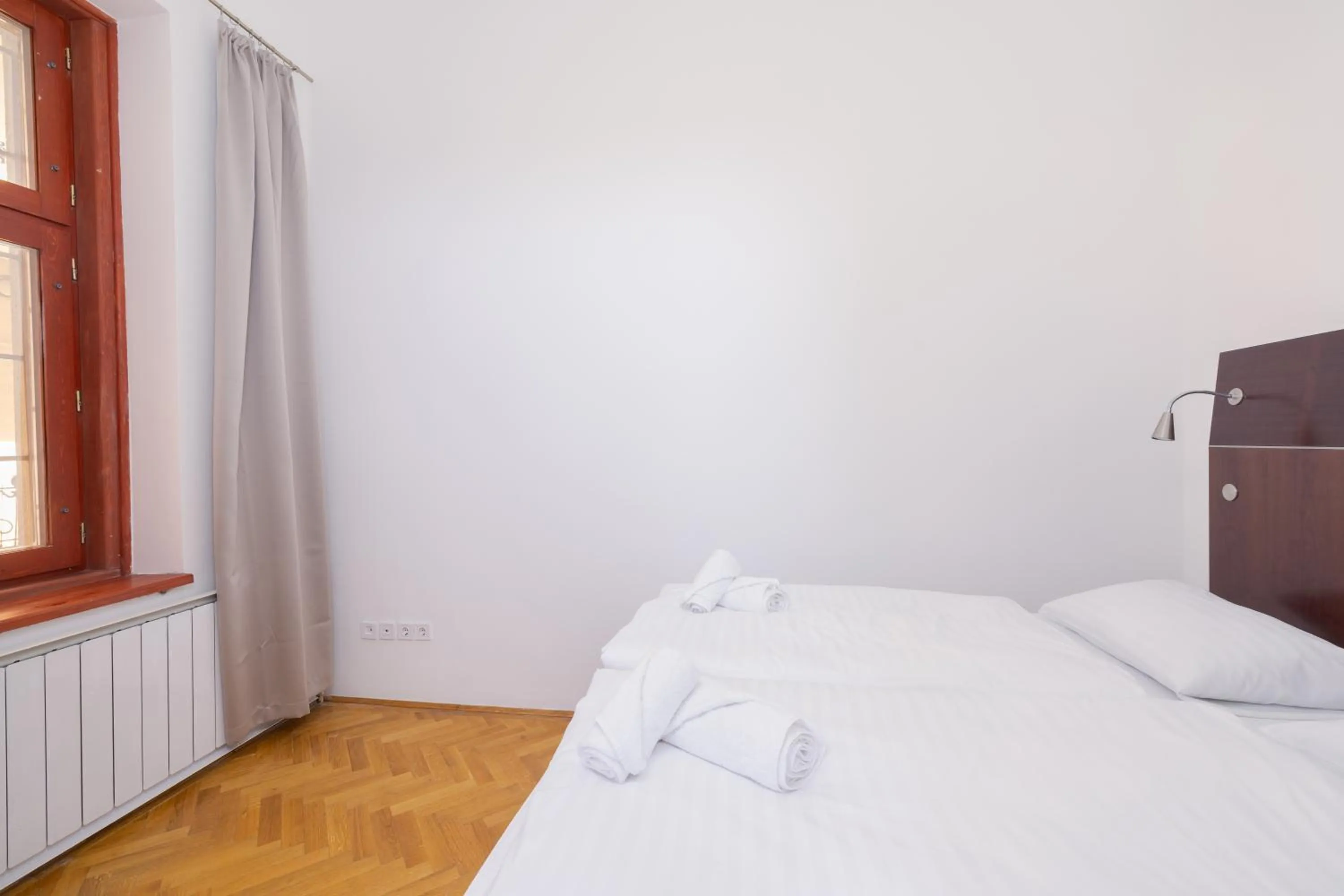 Bed in City Hotel Matyas