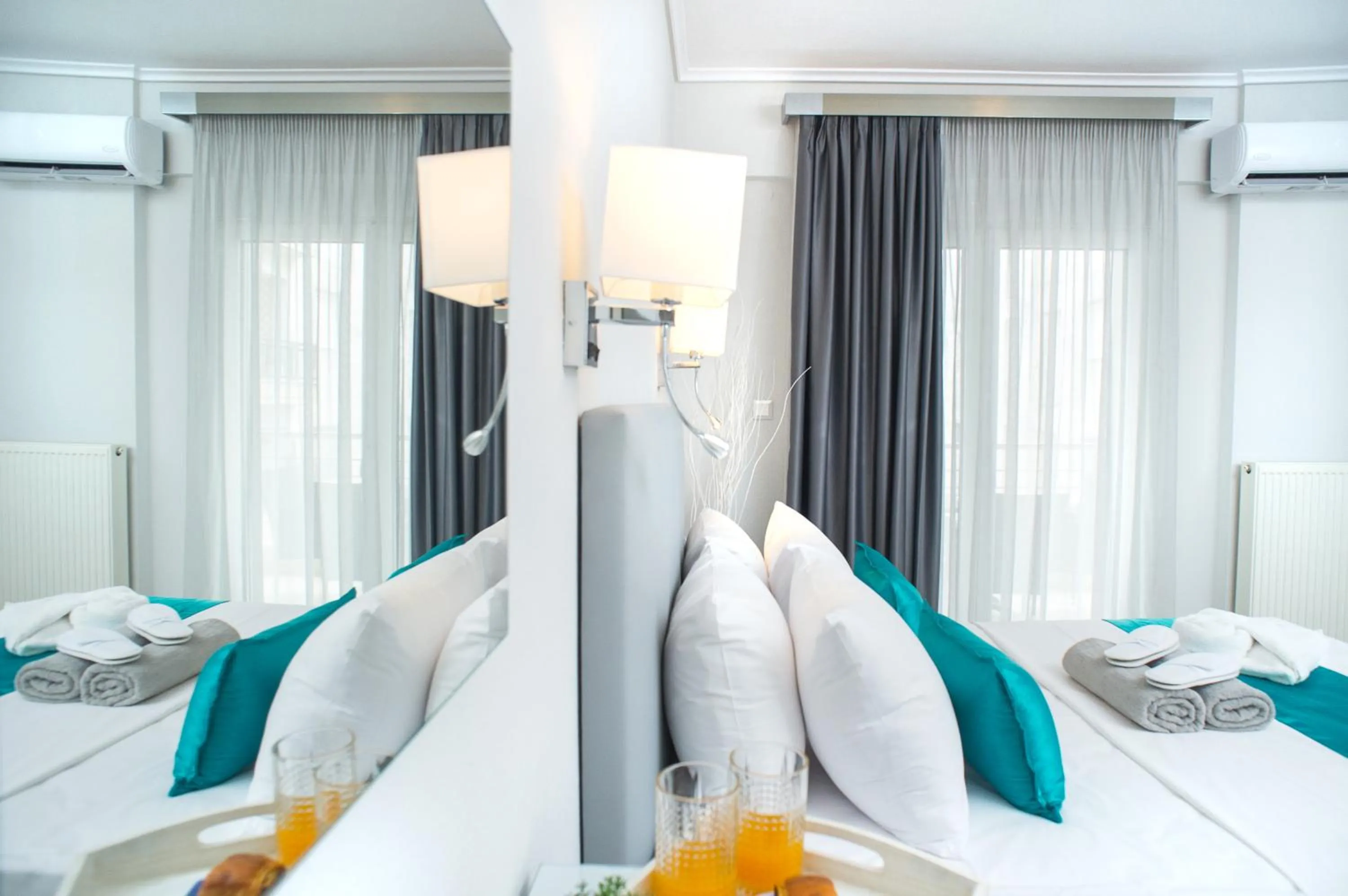 Bed in Lux VIP Apartments