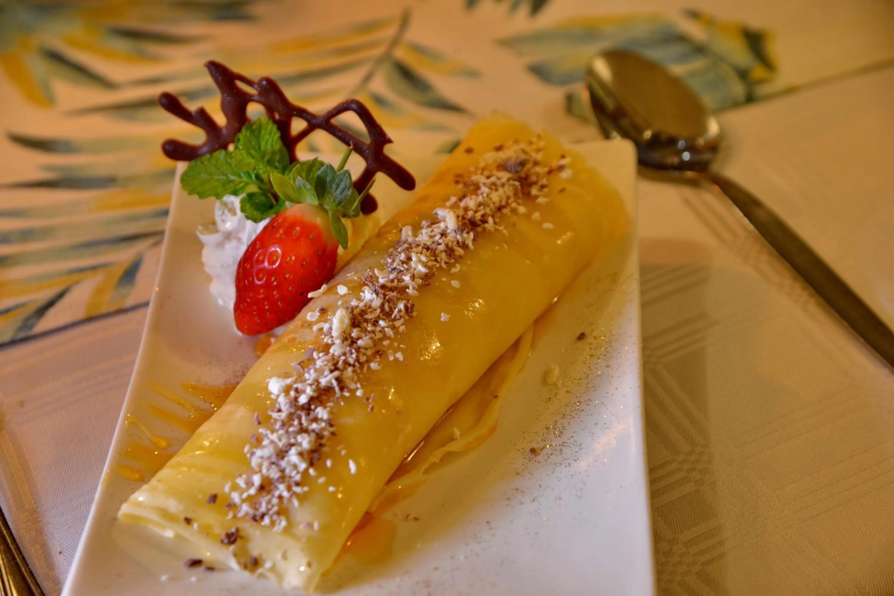 Food close-up in Pumula Beach Hotel