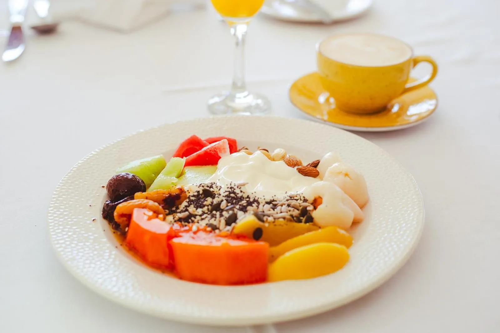 Breakfast in Pumula Beach Hotel