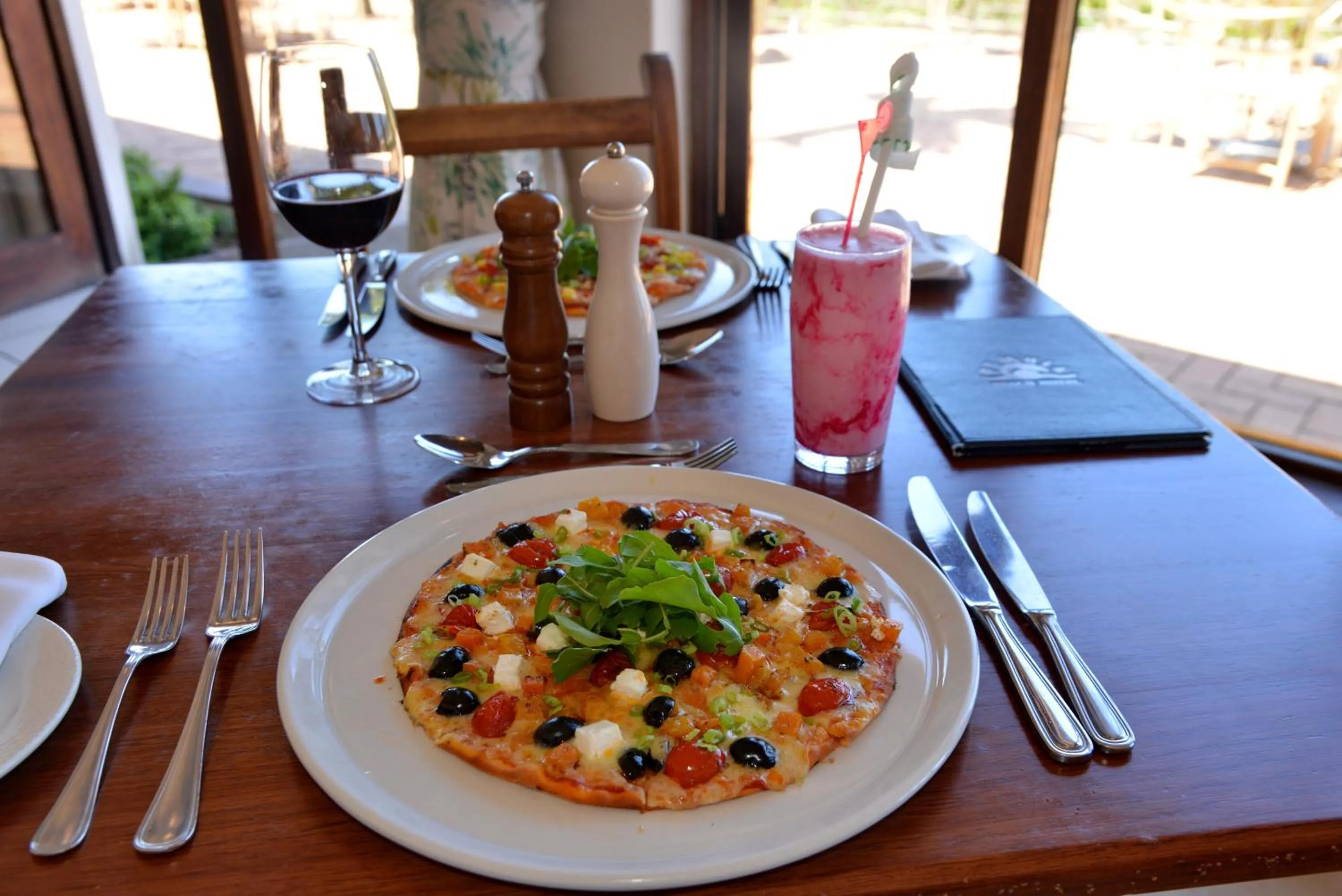 Food in Pumula Beach Hotel