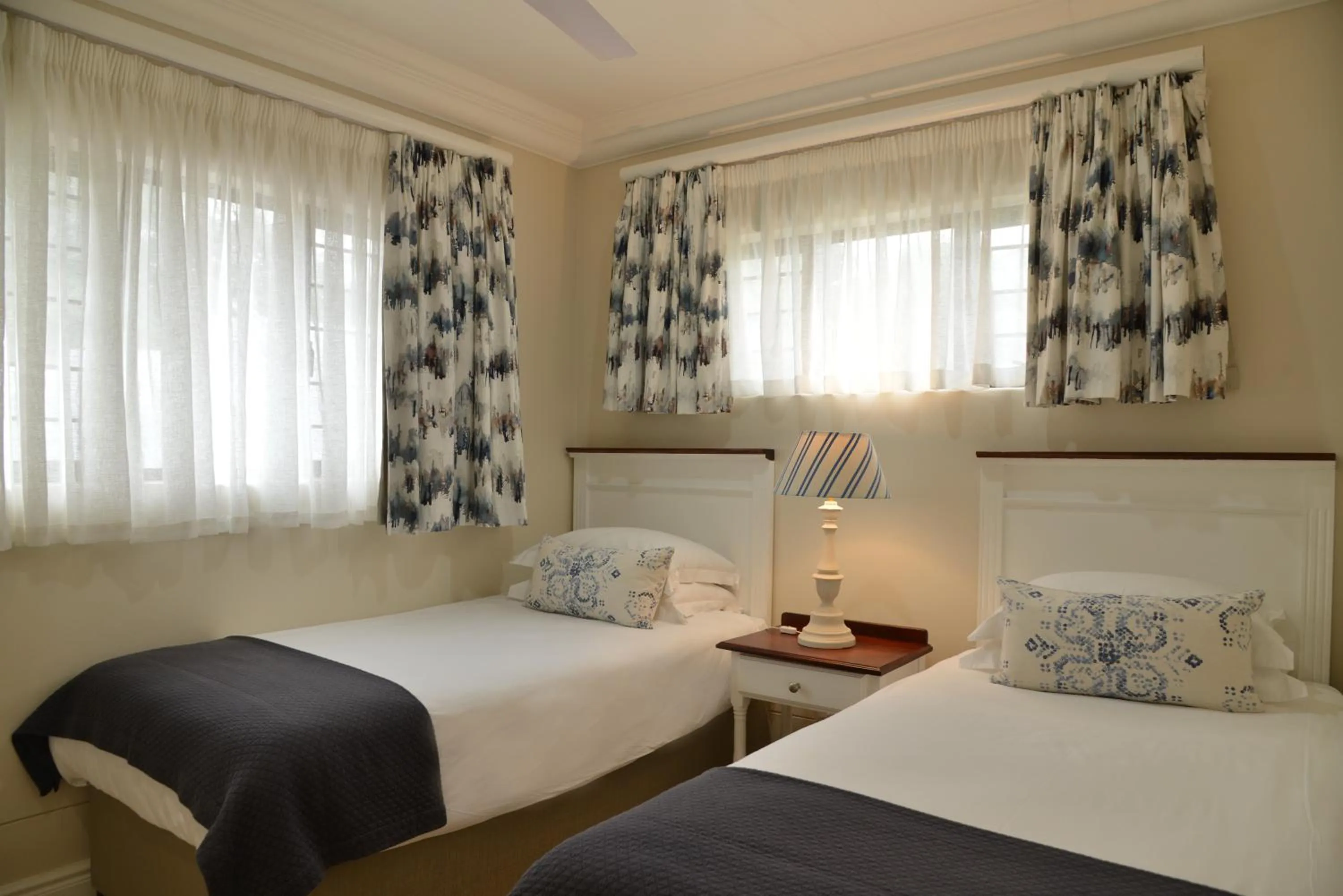 Bed in Pumula Beach Hotel