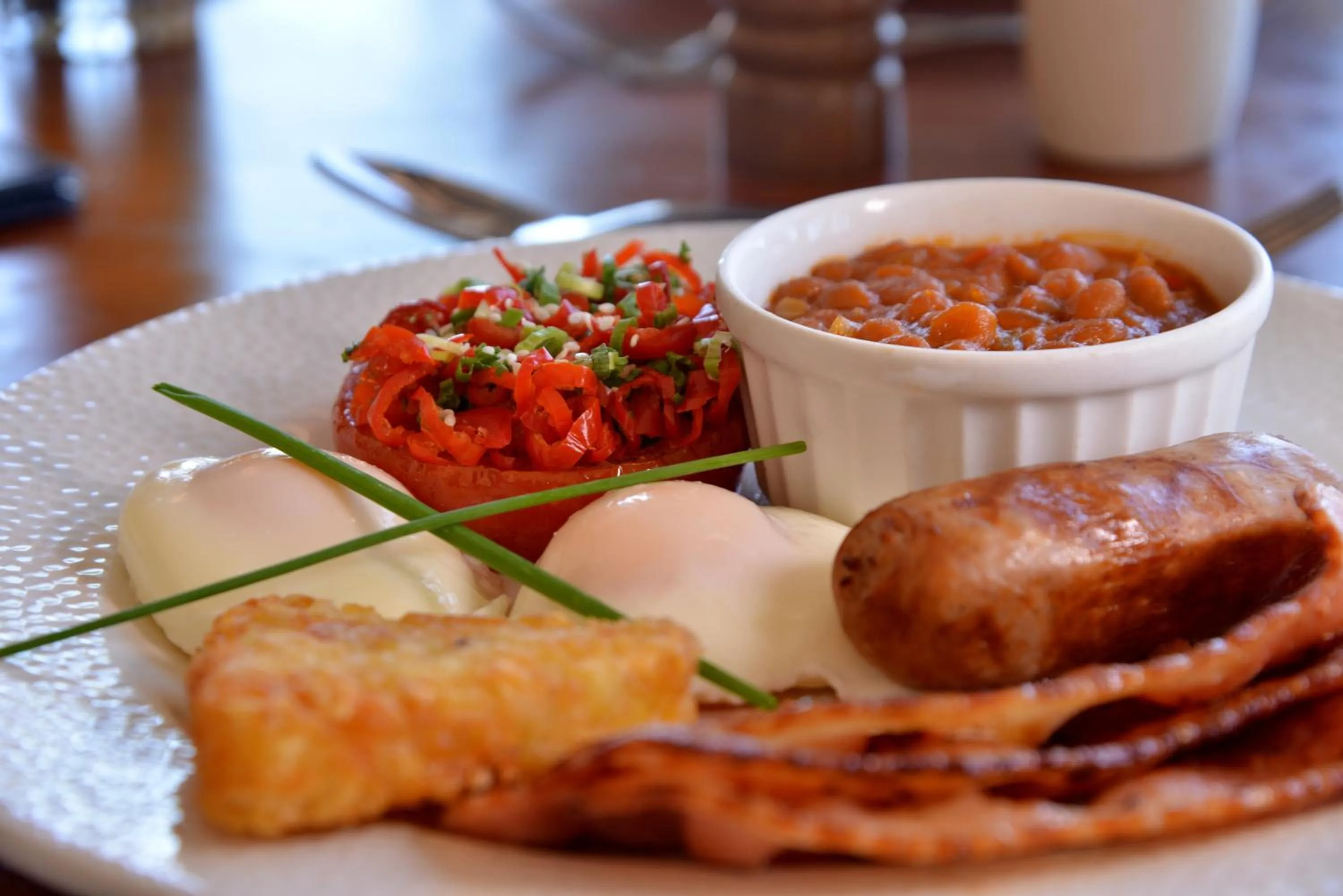 Breakfast in Pumula Beach Hotel