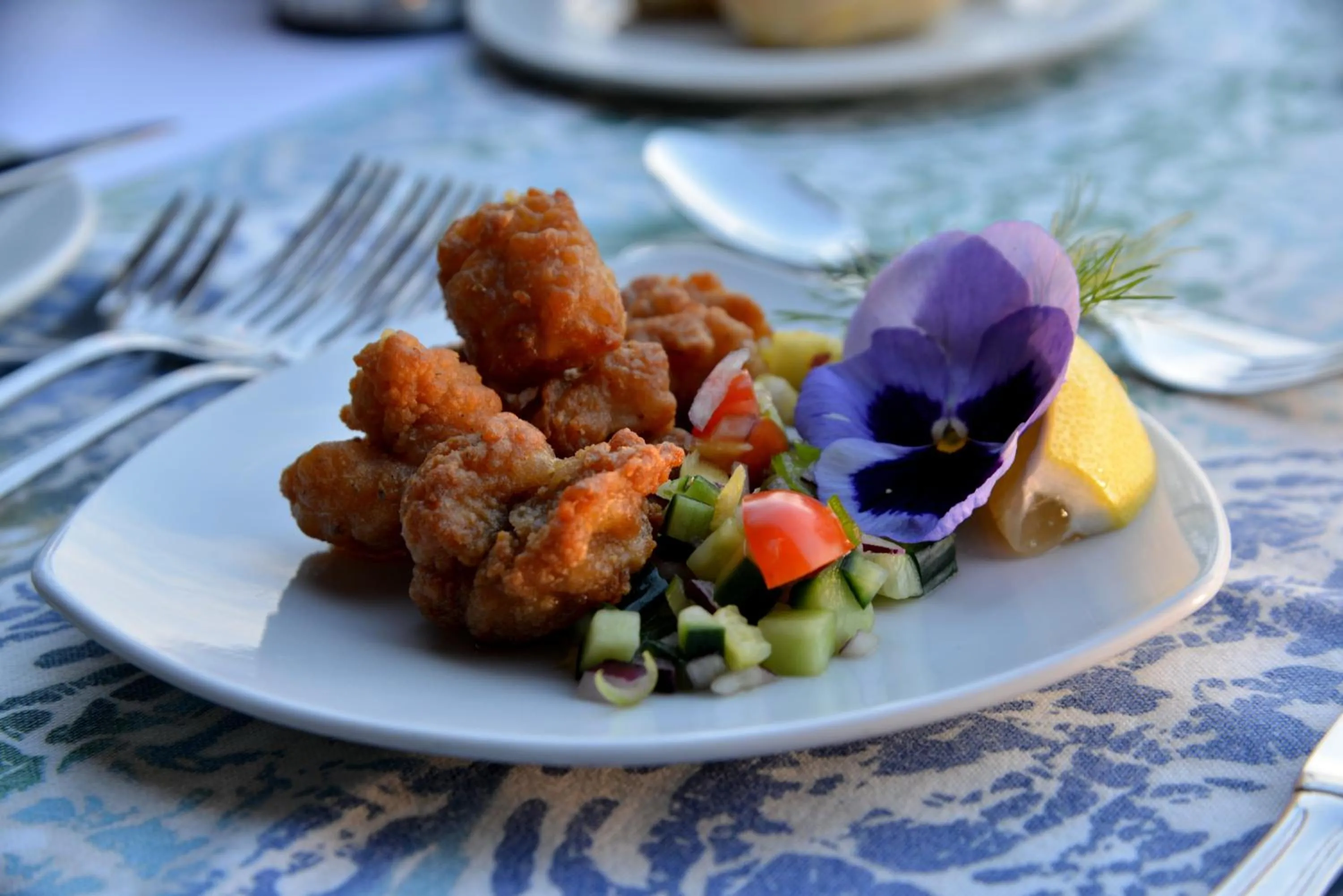 Restaurant/places to eat in Pumula Beach Hotel