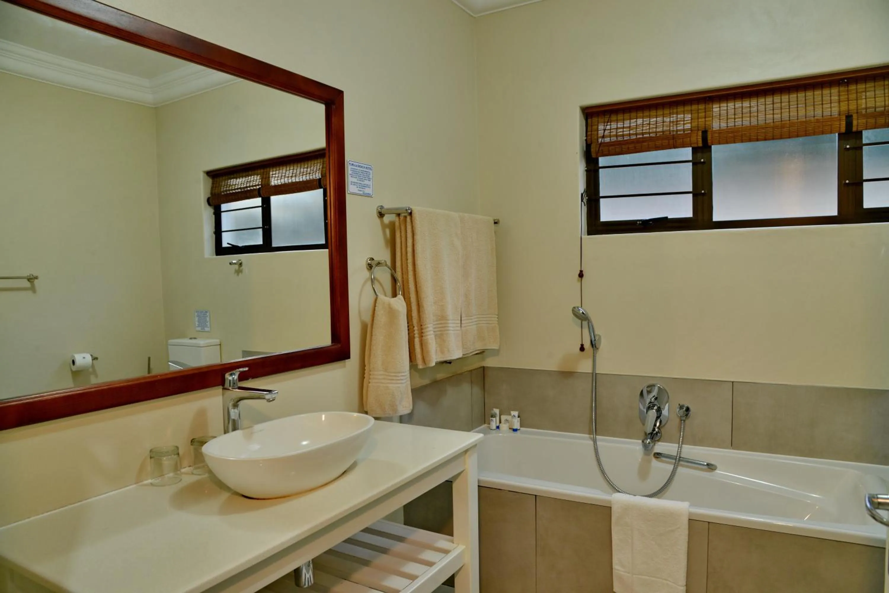 Bathroom in Pumula Beach Hotel