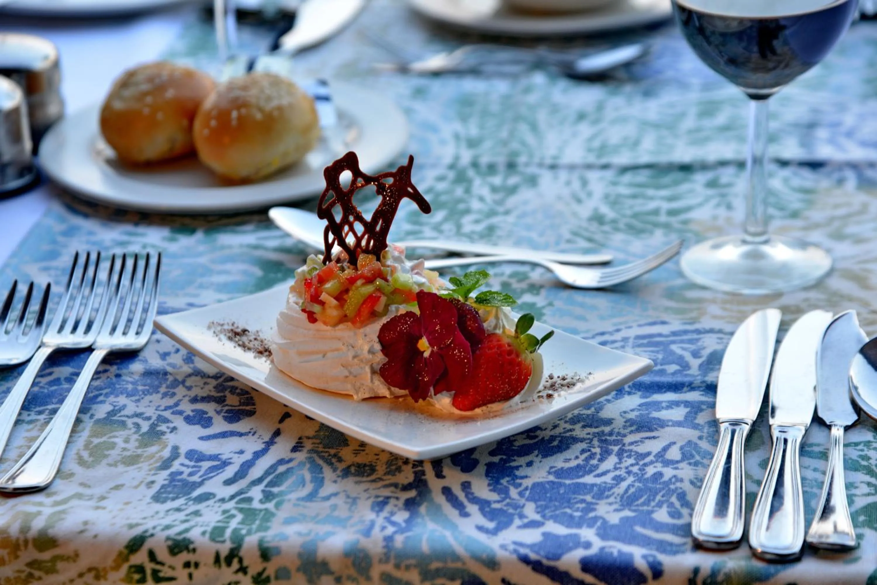 Restaurant/places to eat in Pumula Beach Hotel