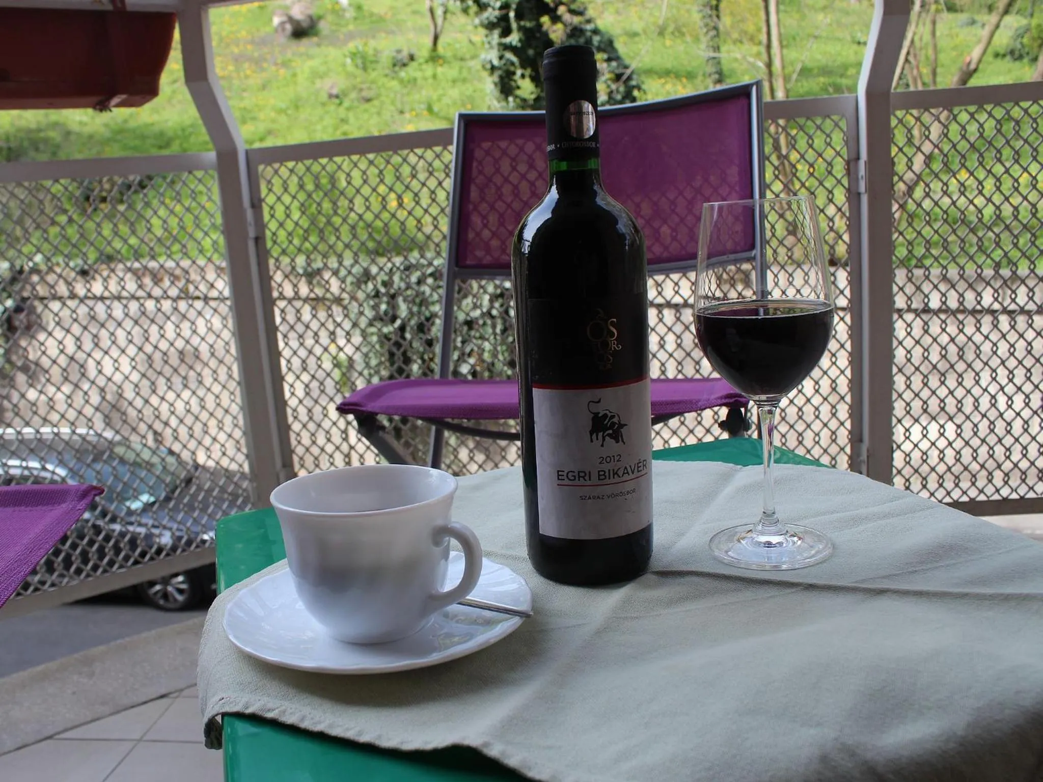 Decorative detail in Budavar Bed and Breakfast