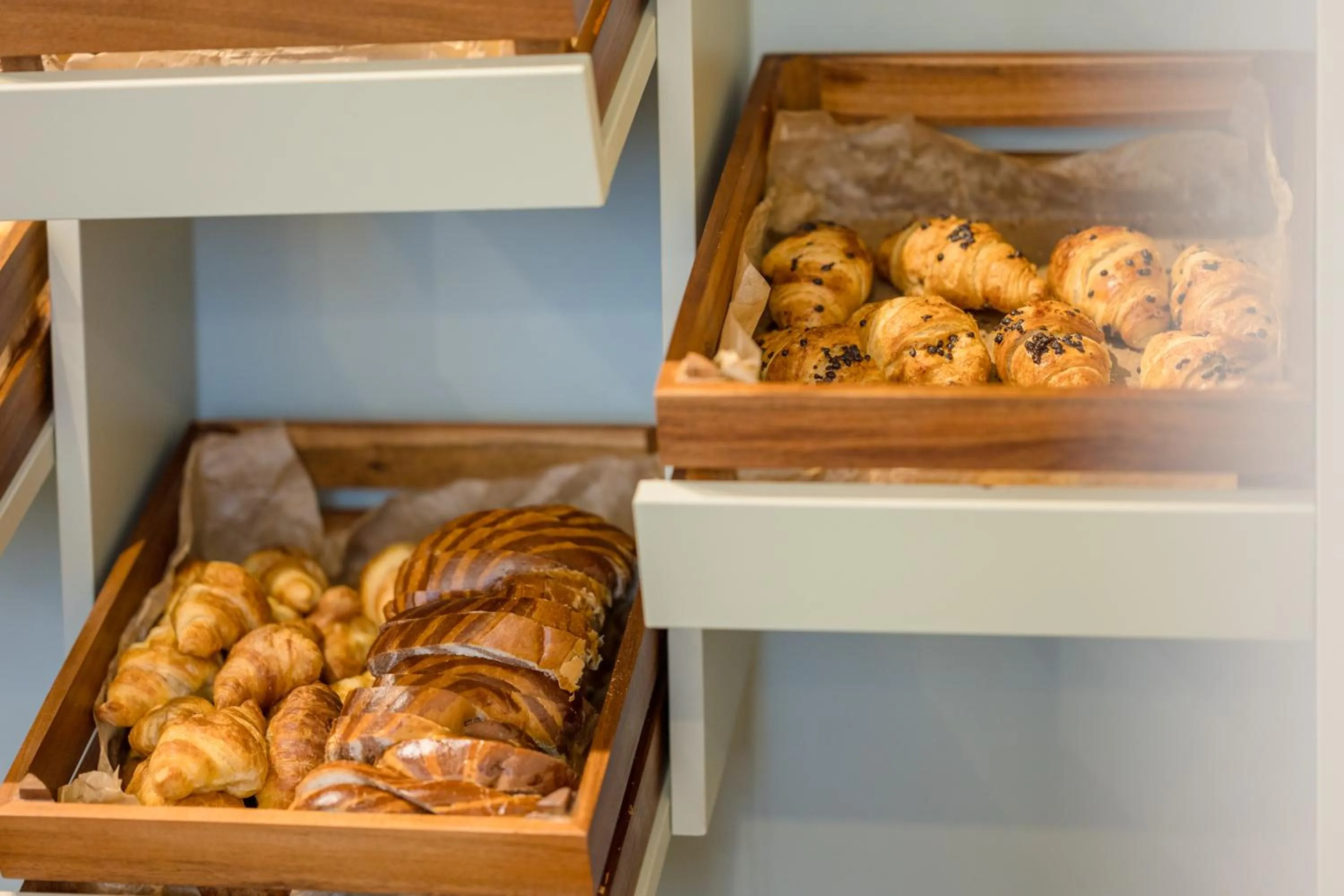 Buffet breakfast in Baross City Hotel - Budapest