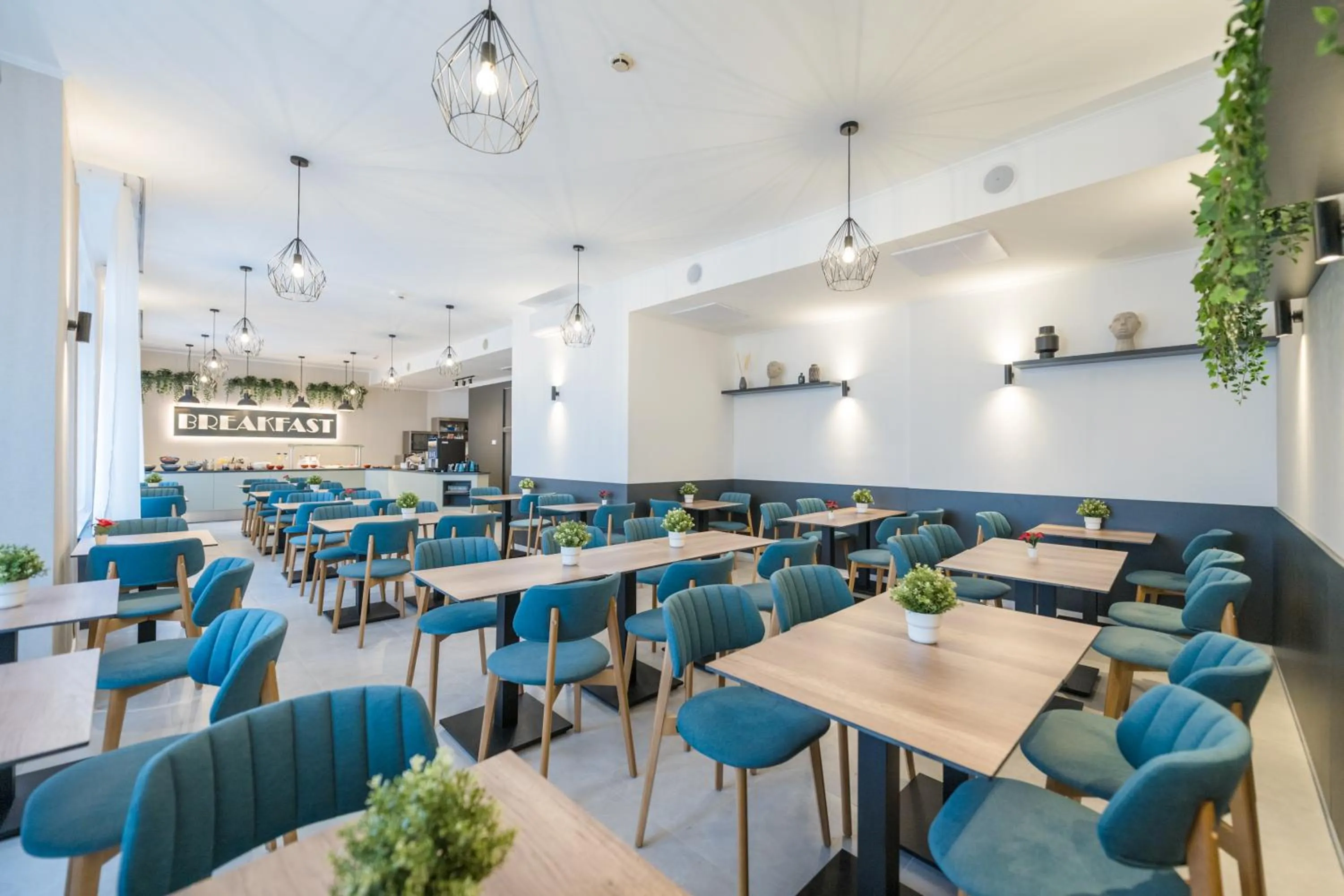 Breakfast in Baross City Hotel - Budapest