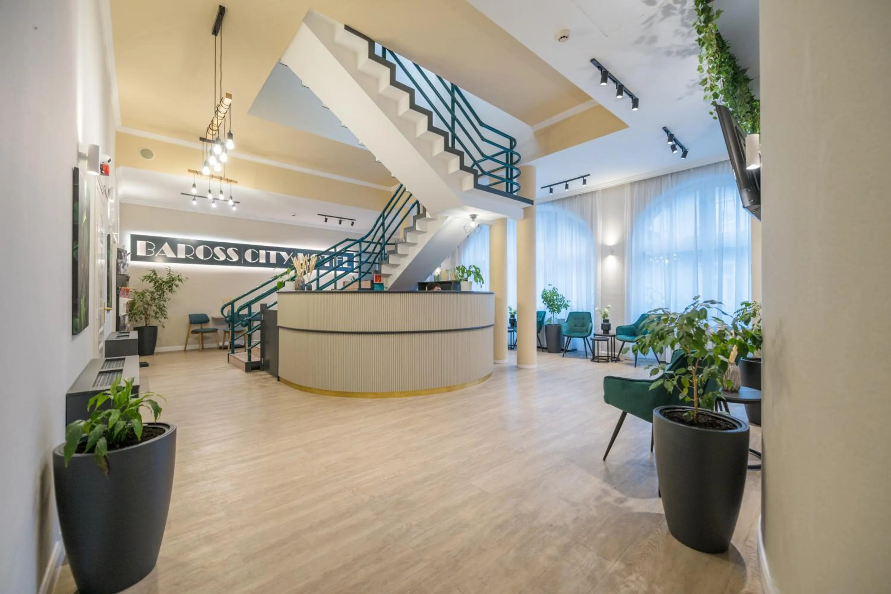 Lobby or reception in Baross City Hotel - Budapest