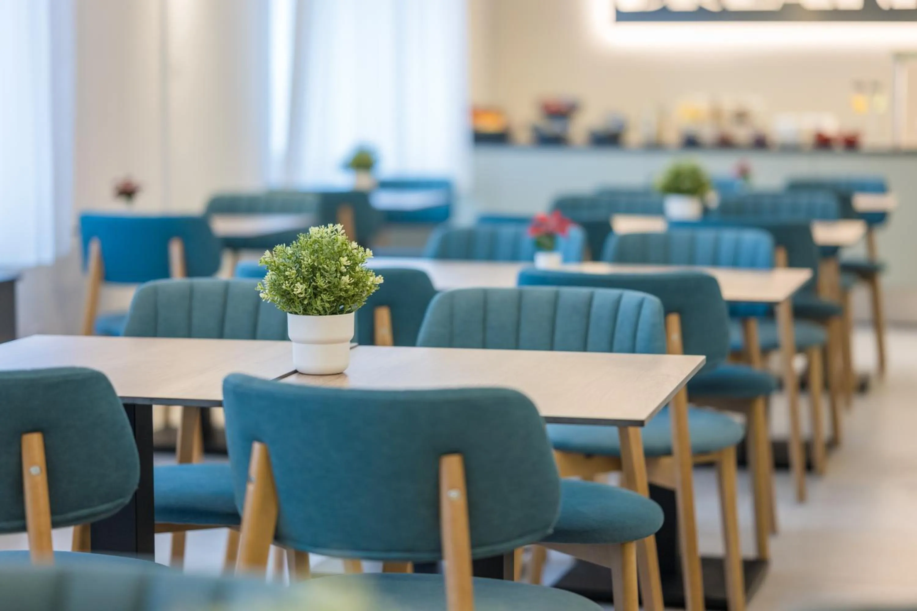 Breakfast in Baross City Hotel - Budapest