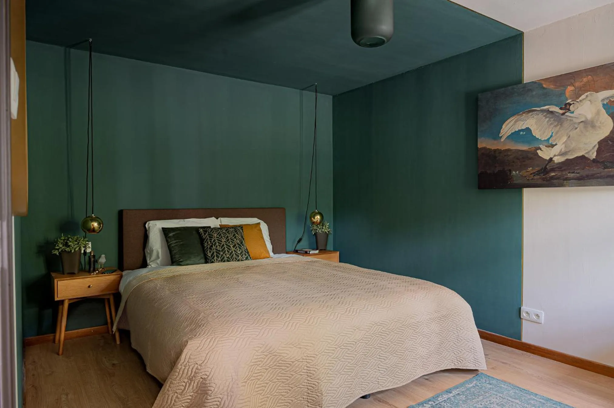 Bedroom, Bed in Cent Trente