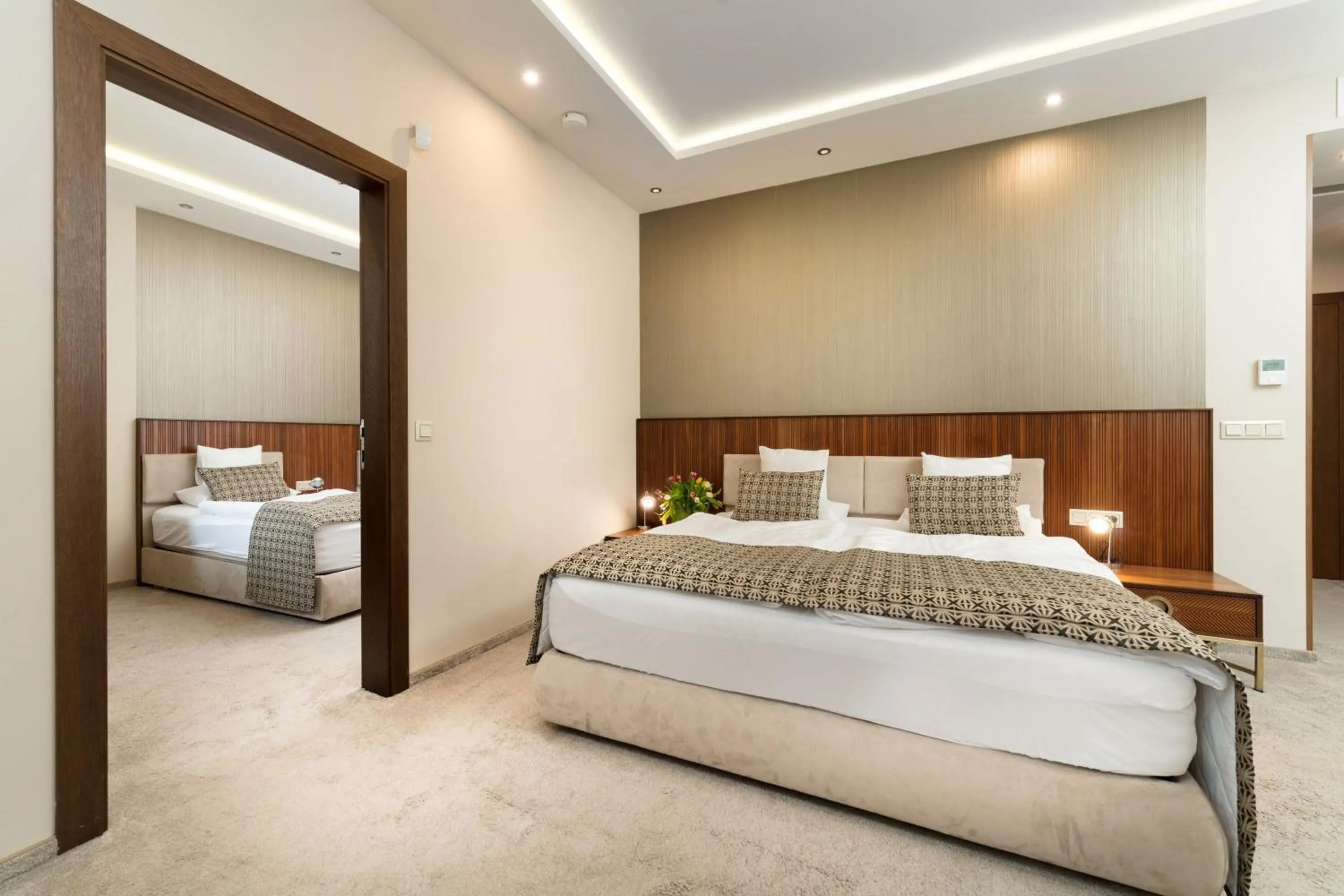 Bedroom, Bed in Hotel Kálvária Superior