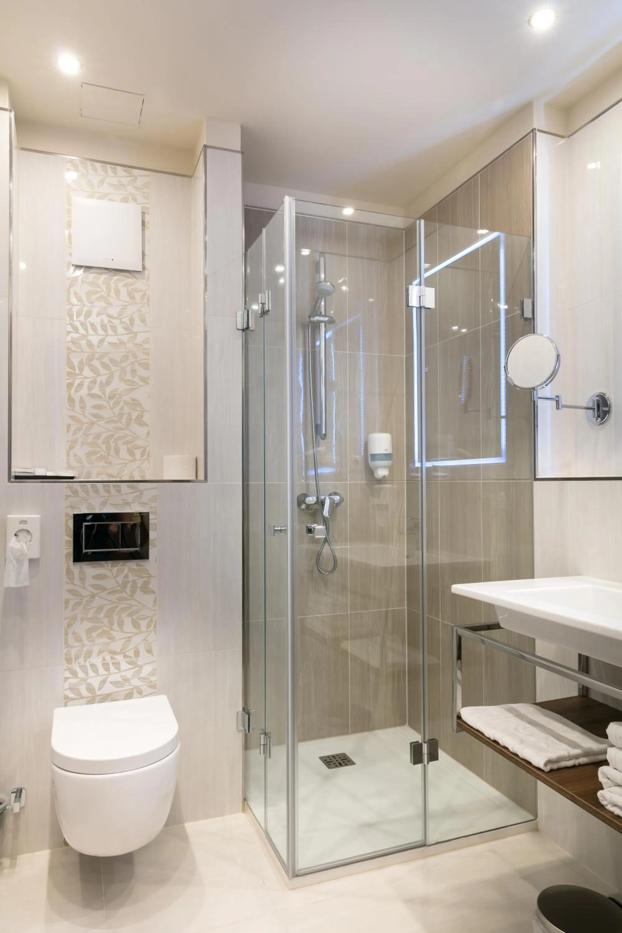 Shower in Hotel Kálvária Superior